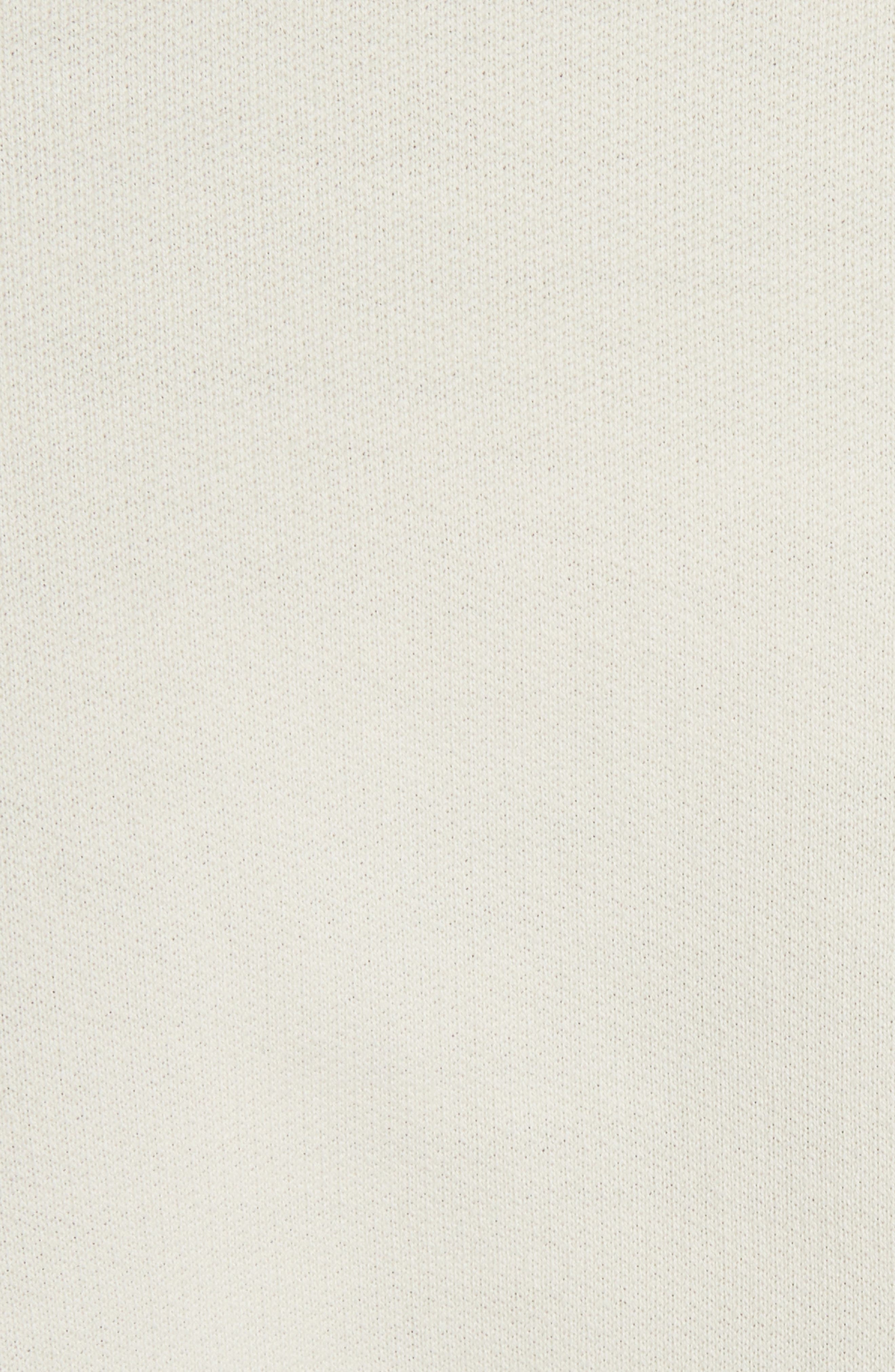 Cotton Fleece Polo Dress - 7
