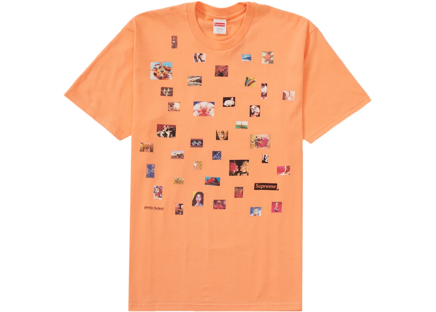 Supreme Pretty Fucked Tee Peach - 1