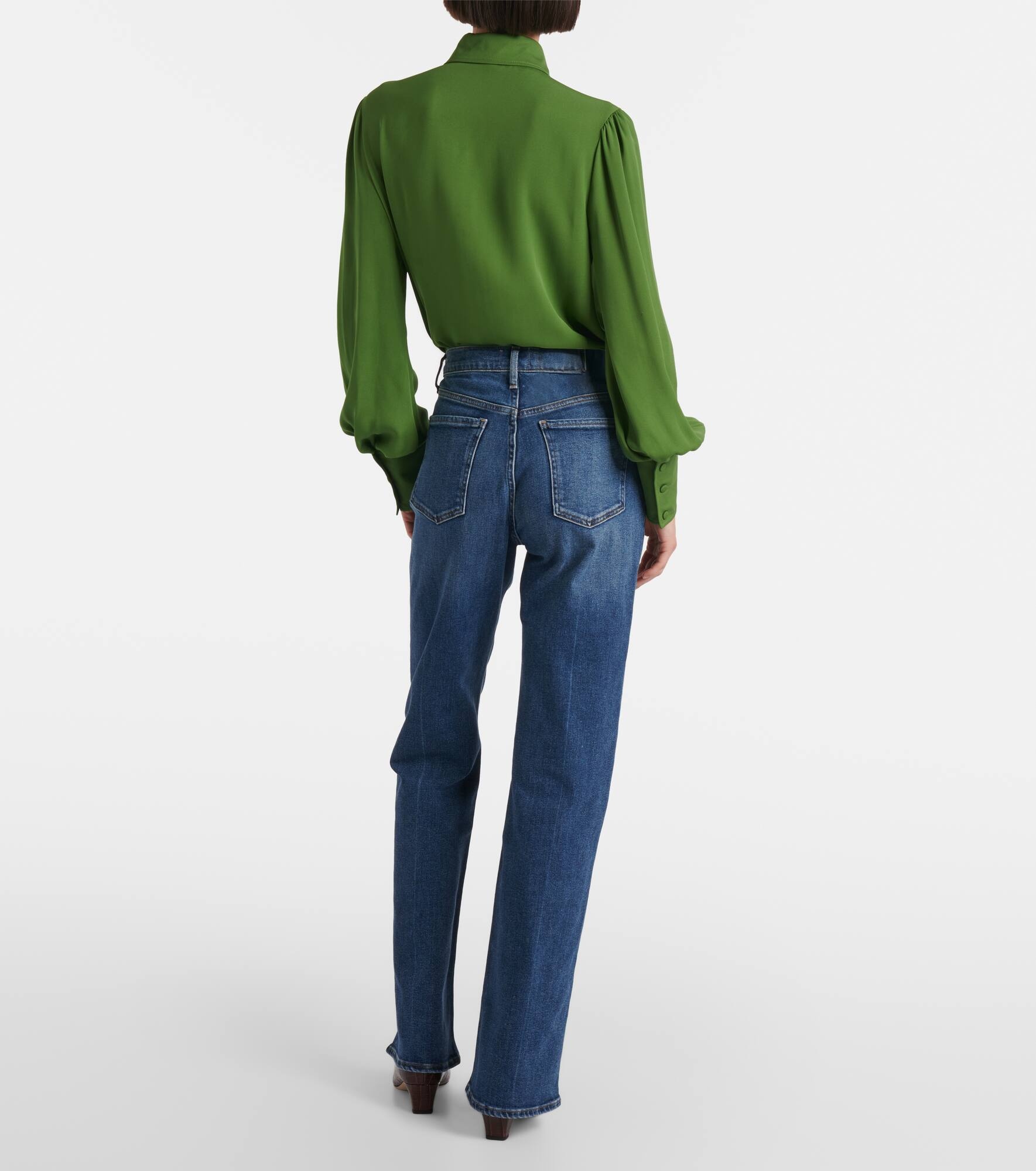 Vidia mid-rise bootcut jeans - 3