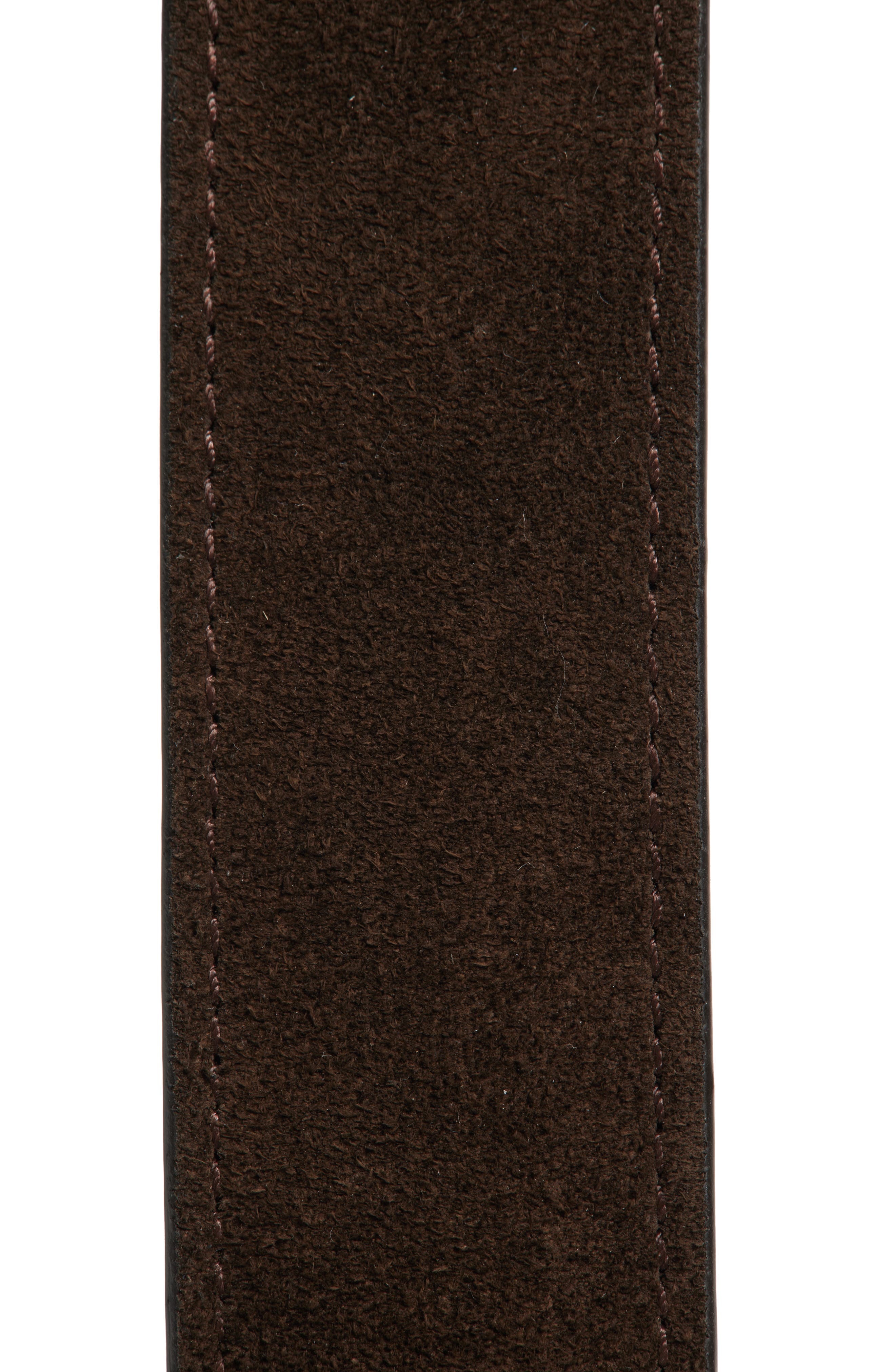 TOTEME Swirl Suede Belt in Pepper 273 at Nordstrom - 2