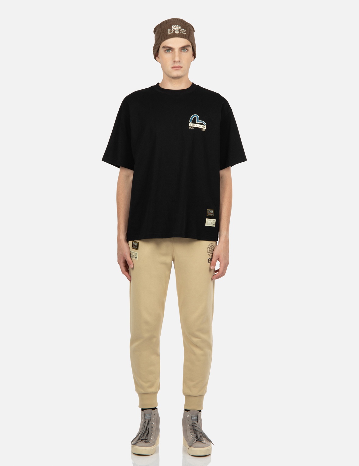 CAMOUFLAGE GODHEAD EMBROIDERY SWEATPANTS - 6