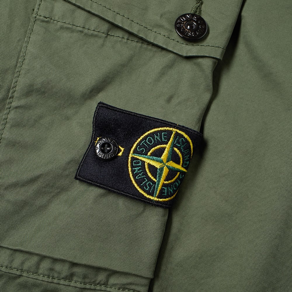 Stone Island Single Pocket Gabardine Cargo Pant - 4