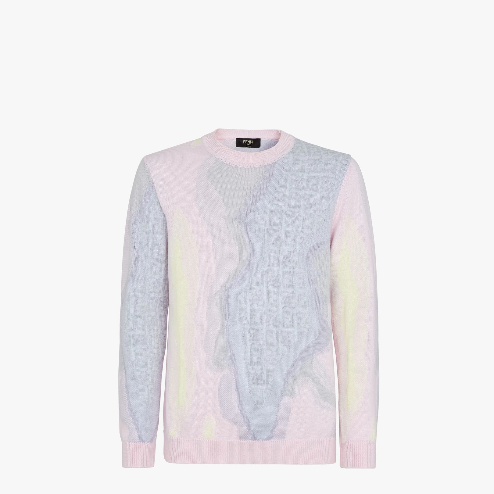 Multicolor wool jumper - 1