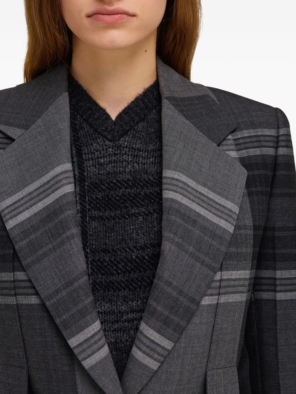 belted blazer - 5