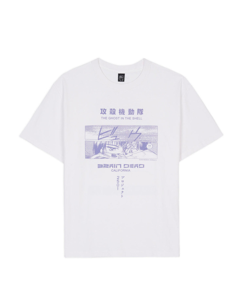 Brain Dead x Ghost In The Shell T-shirt - White 1