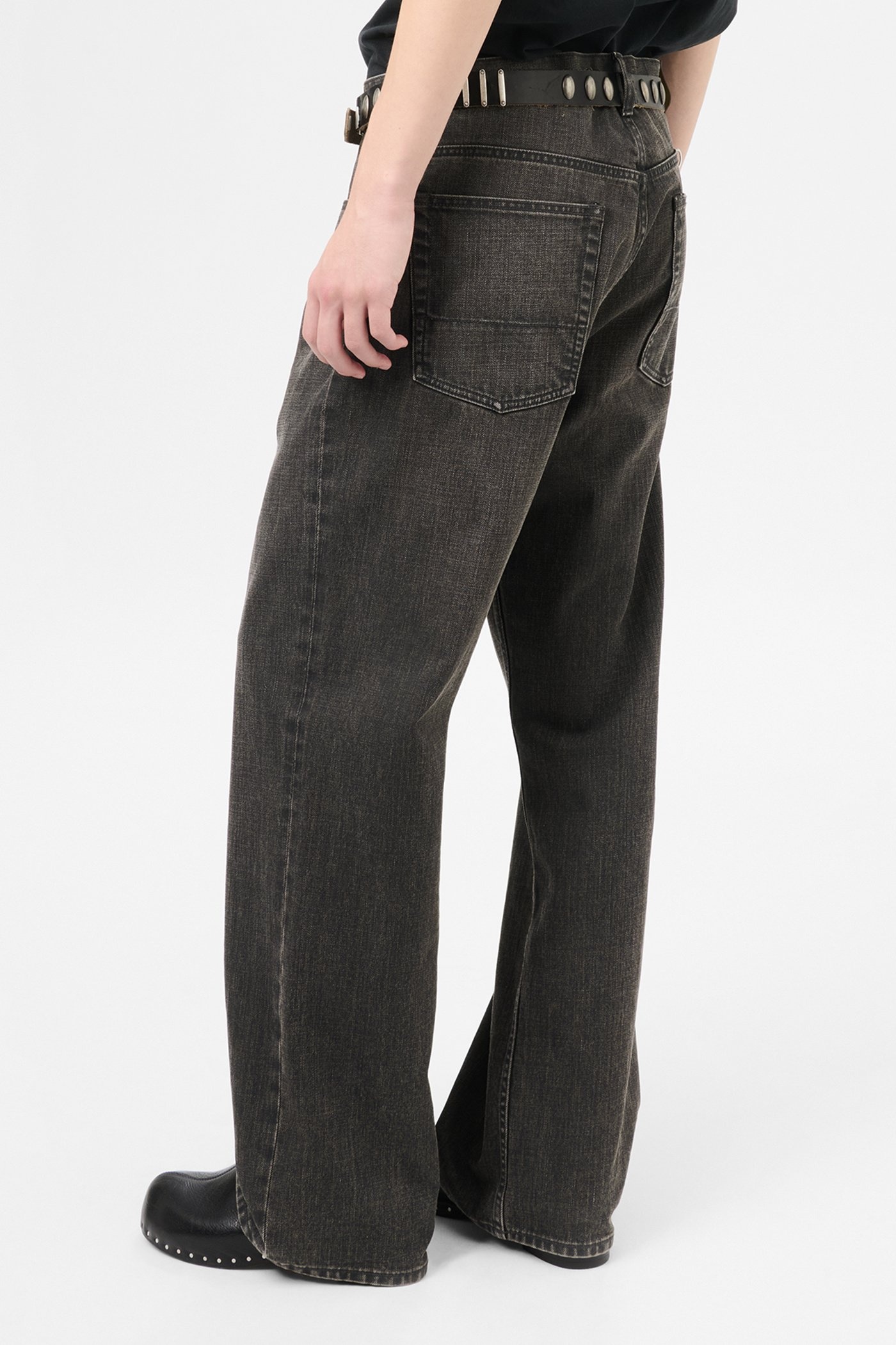 Our Legacy Third Cut Black Coated Wash | REVERSIBLE