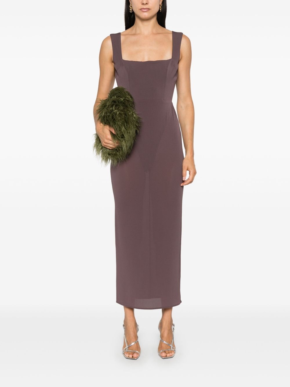 Portrait maxi dress - 2