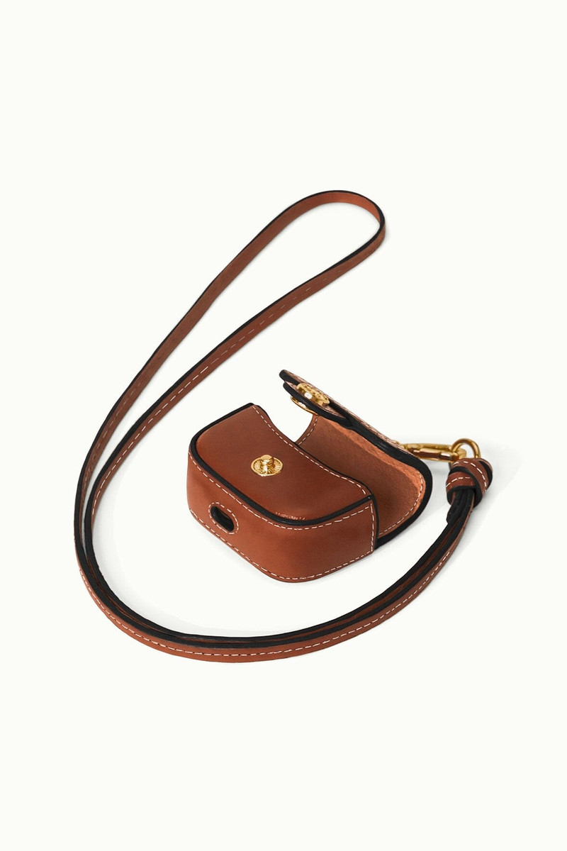 STAUD AIRPOD CASE TAN 3