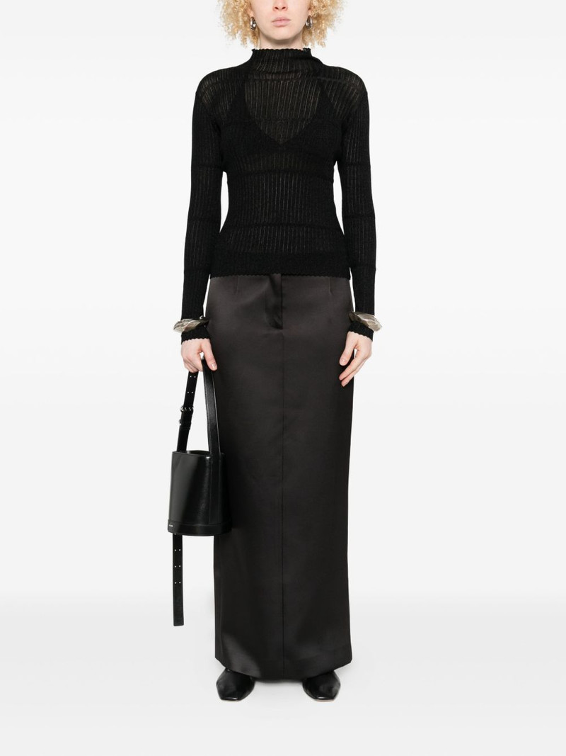EMPORIO ARMANI rib-knit high-neck sweater outlook