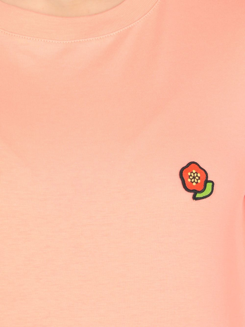 logo-embroidered cotton t-shirt - 5