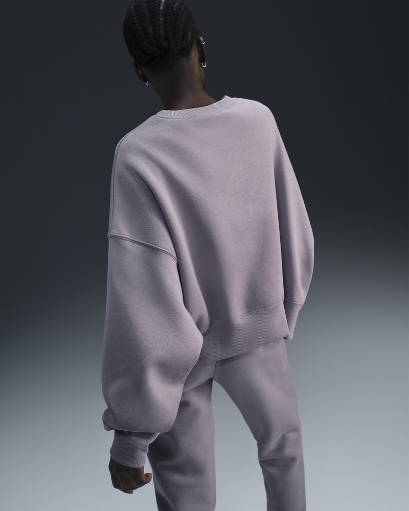 Nike Nike Sportswear Phoenix Fleece Women's Over-Oversized Crew-Neck Logo Sweatshirt outlook