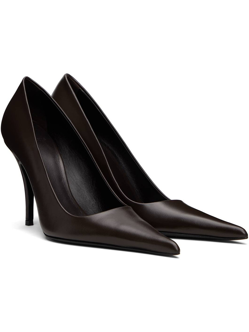 Brown Sharp Pump Heels 4