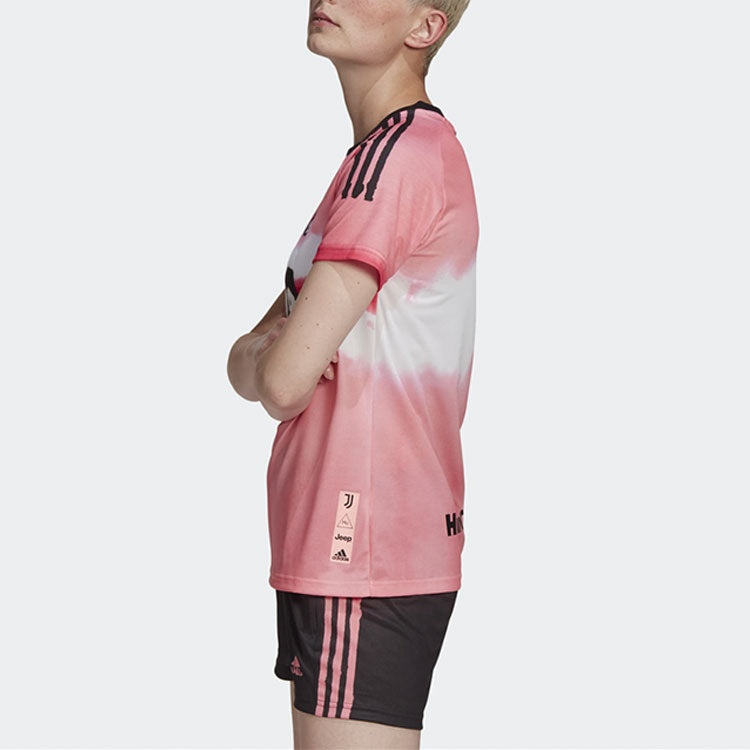 adidas x Human Race Crossover AU Player Edition 20-21 Season Juventus Jersey Pink GJ9096 - 5