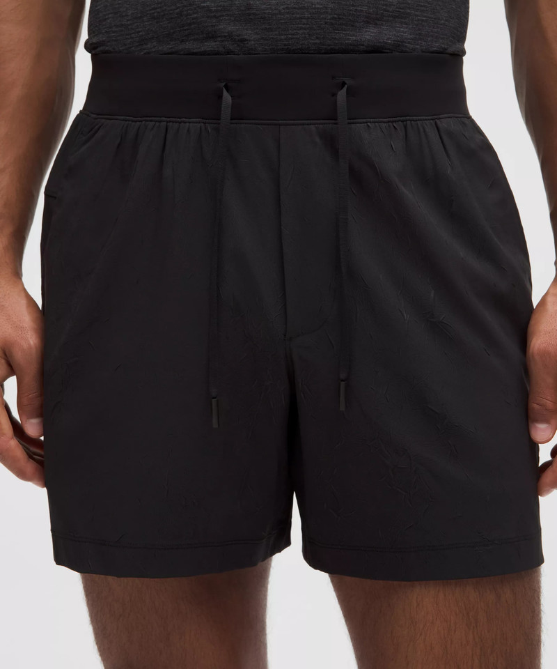 Zeroed In Linerless Crinkle Texture Short 5" 4