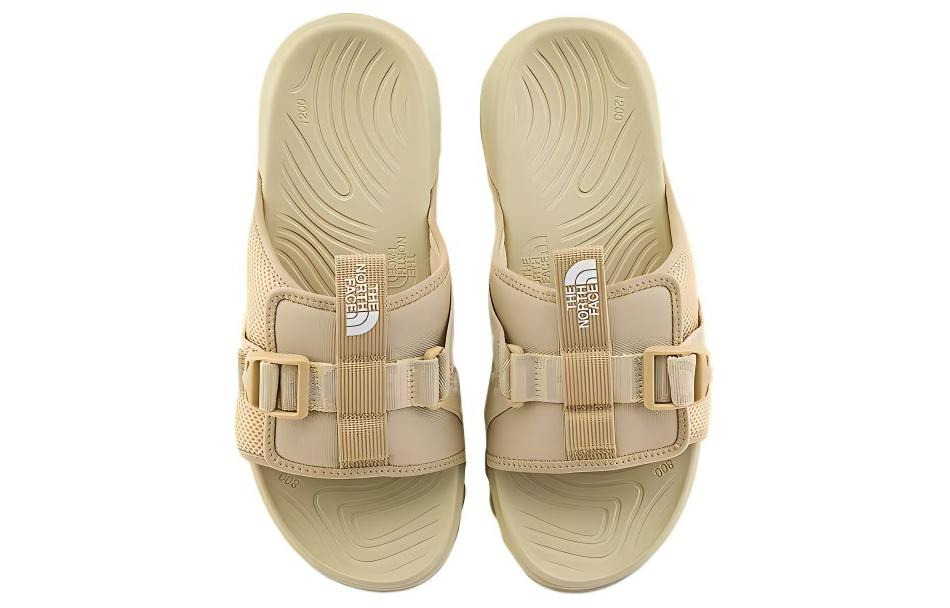 THE NORTH FACE Explore Camp Slides 'Gravel Khaki Stone' NF0A8A8Y-PV6 - 3