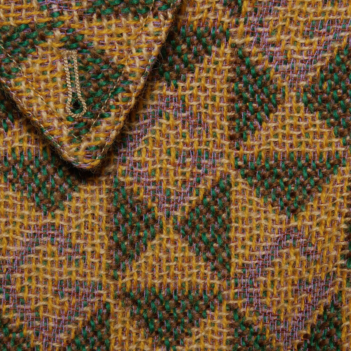 G rhombi wool coat - 6