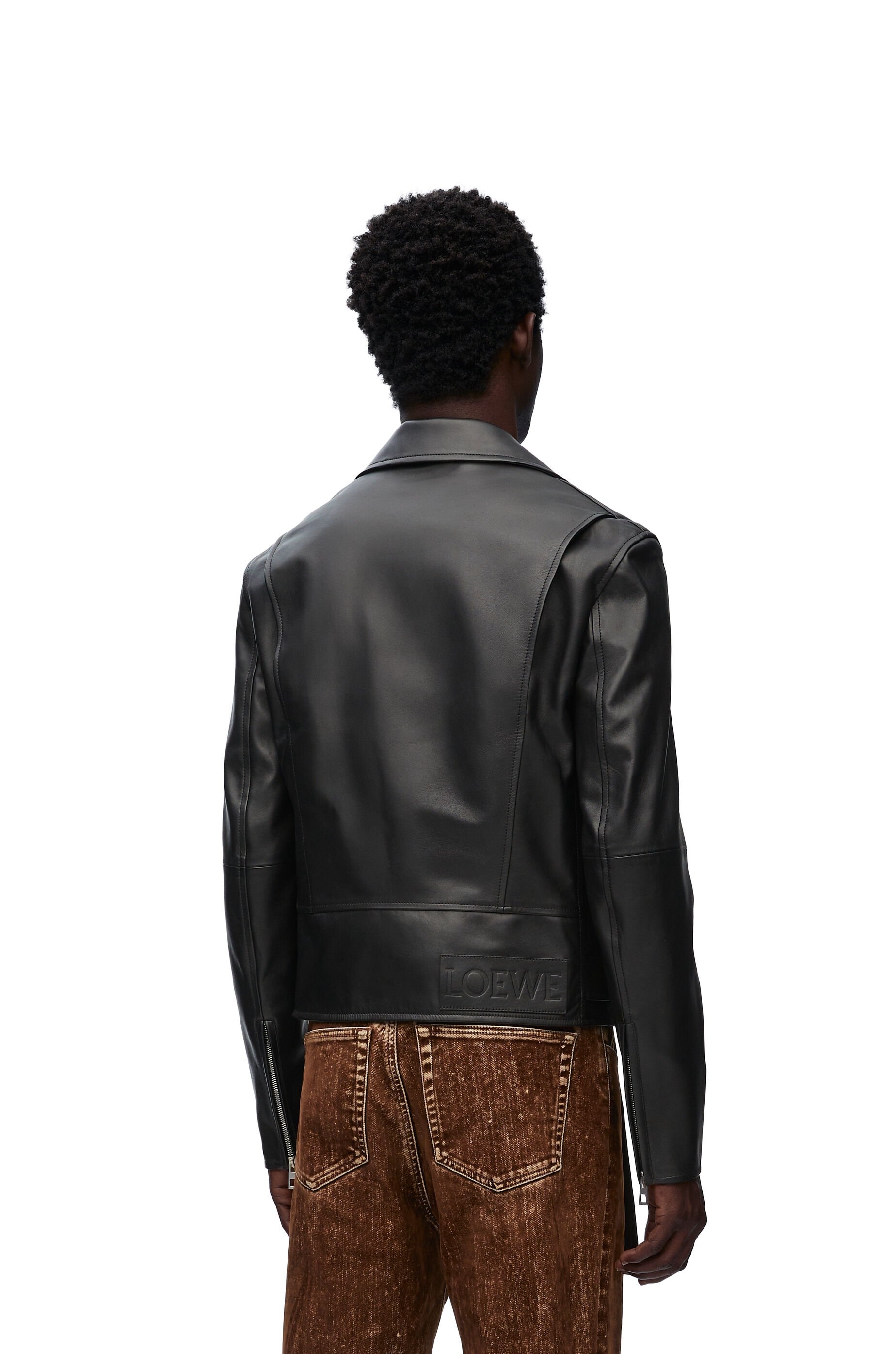 Biker jacket in nappa lambskin - 2