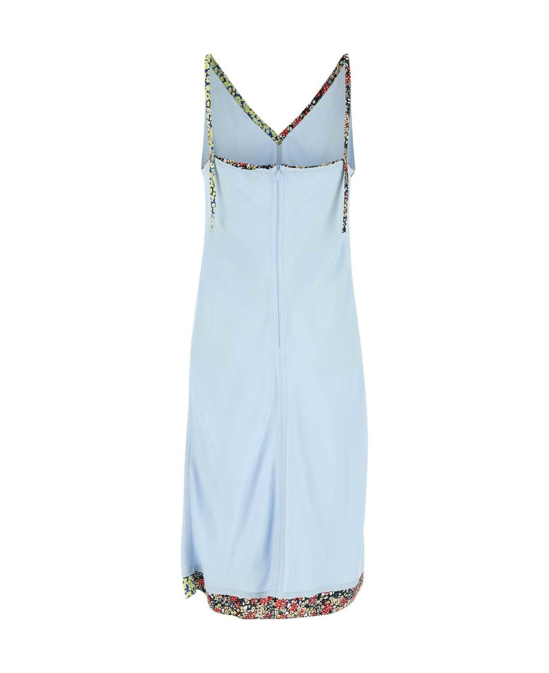 Bottega Veneta Light Blue Viscose Blend Dress outlook