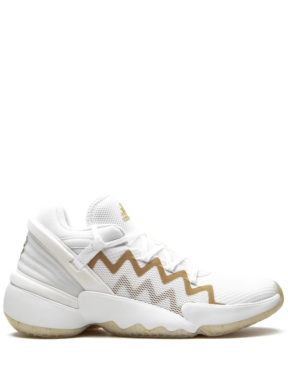 D.O.N Issue 2 "White/Gold Metallic" sneakers - 1