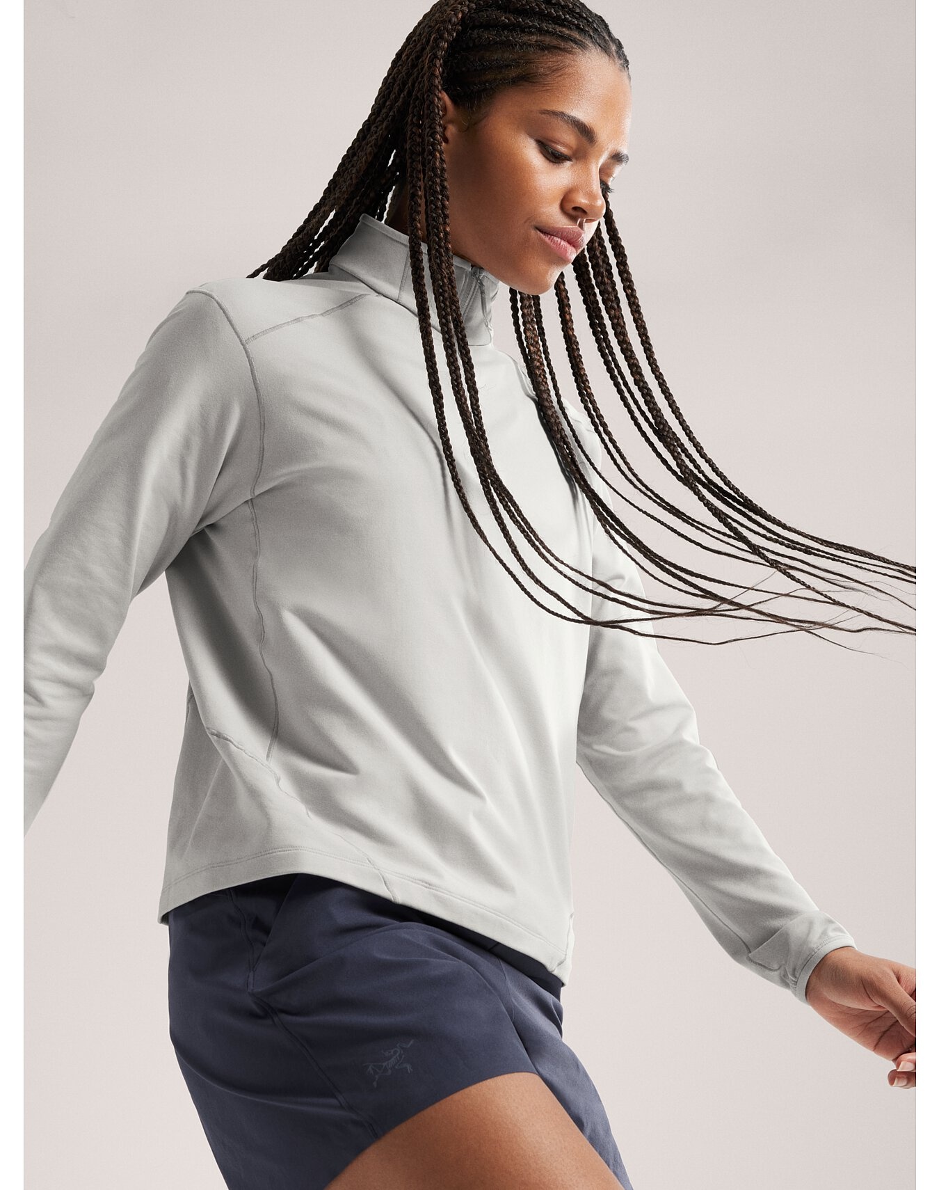 Kyanite Lightweight Zip Neck - 3