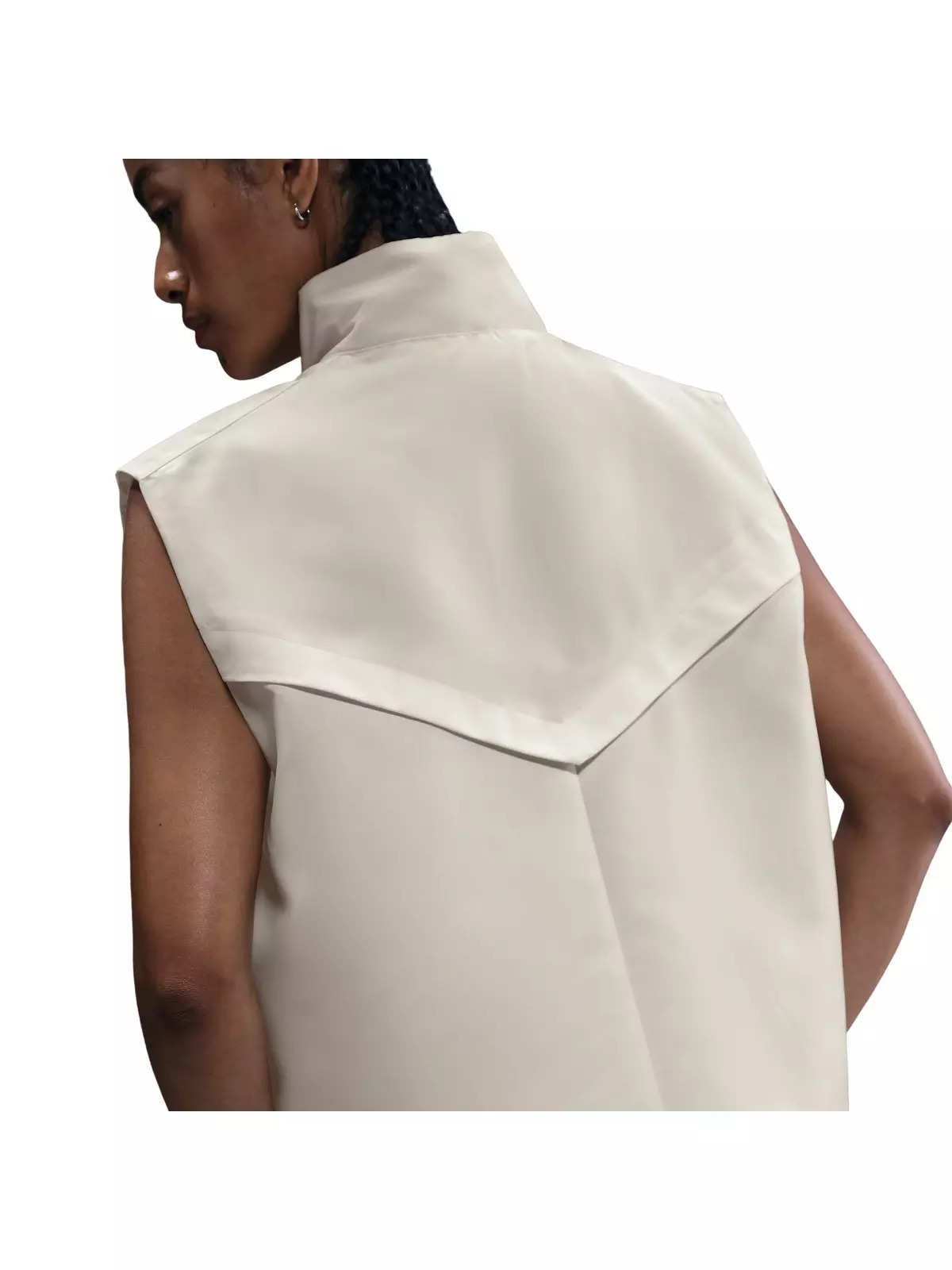 Women's Sportswear Shine Windrunner Vest -Sail - 2