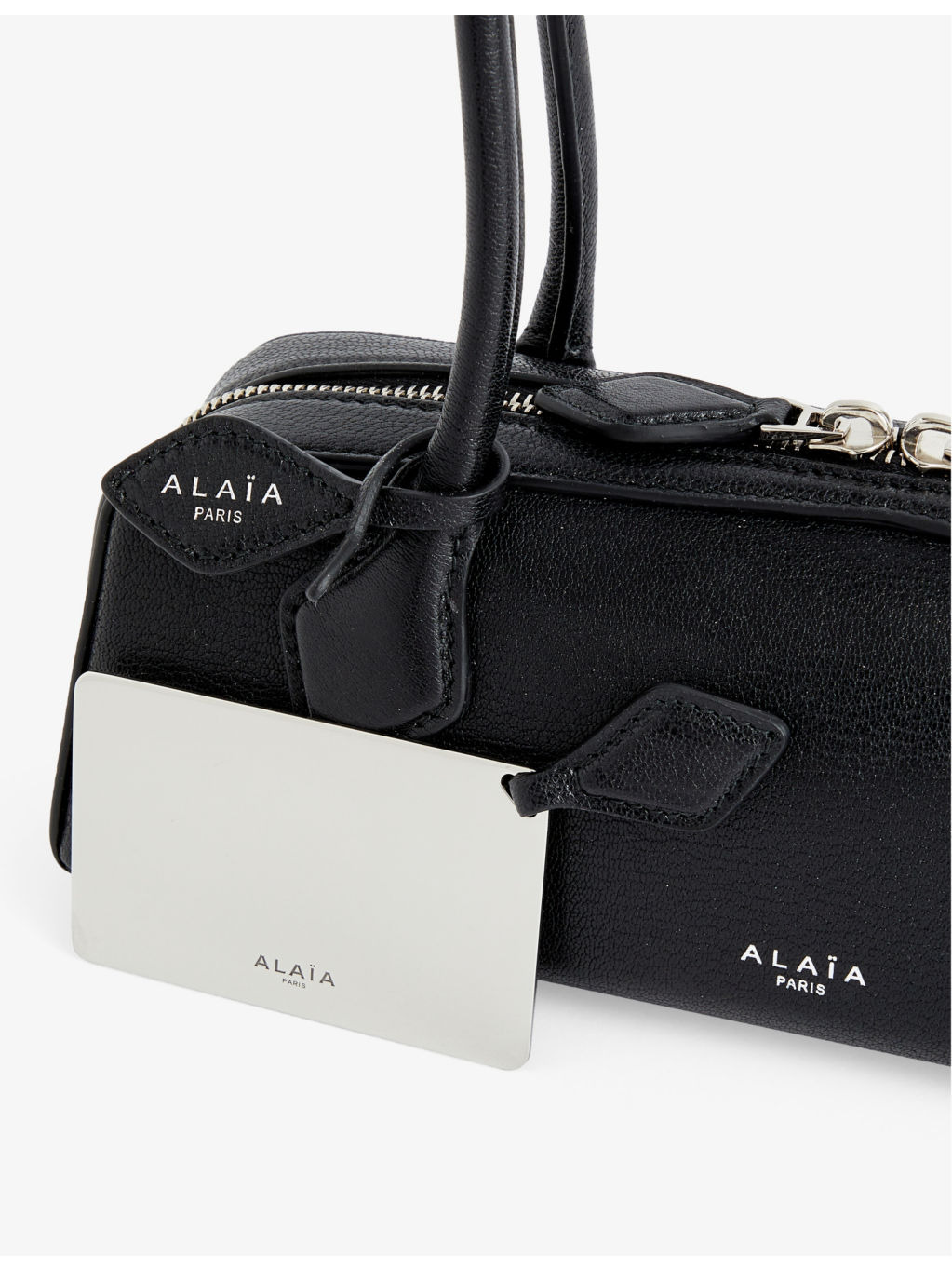 Le Teckel small leather top-handle bag - 2