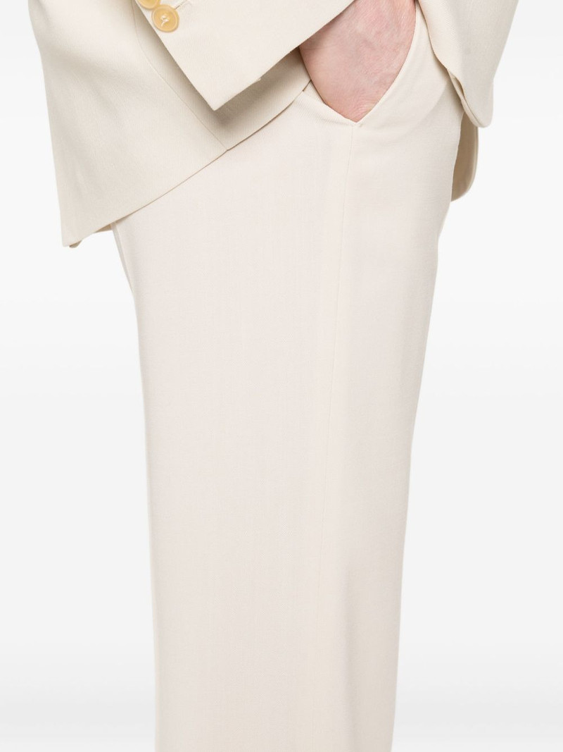 pleated straight-leg trousers 5