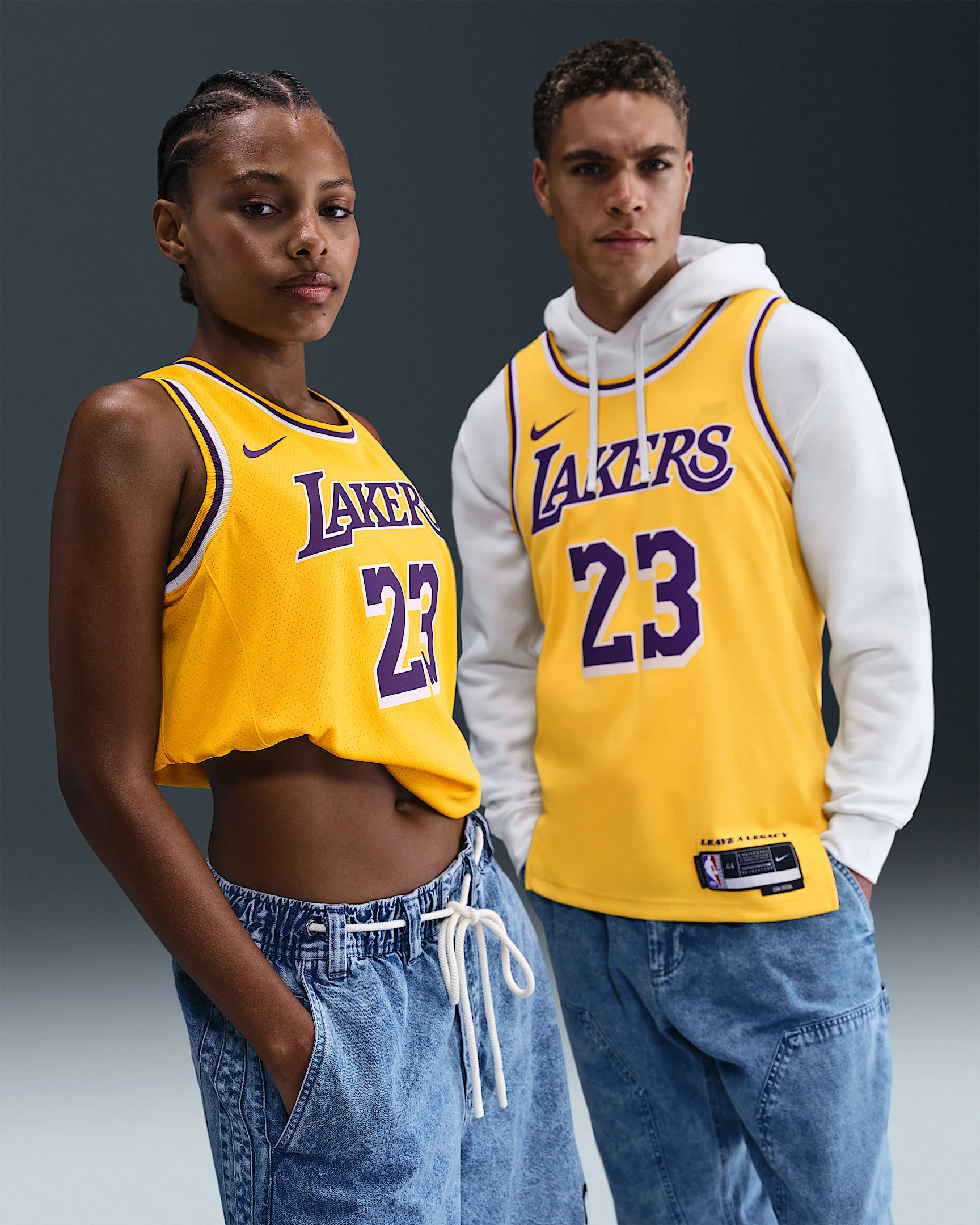 Los Angeles Lakers Icon Edition 2022/23 Nike Men's Dri-FIT NBA Swingman Jersey - 1