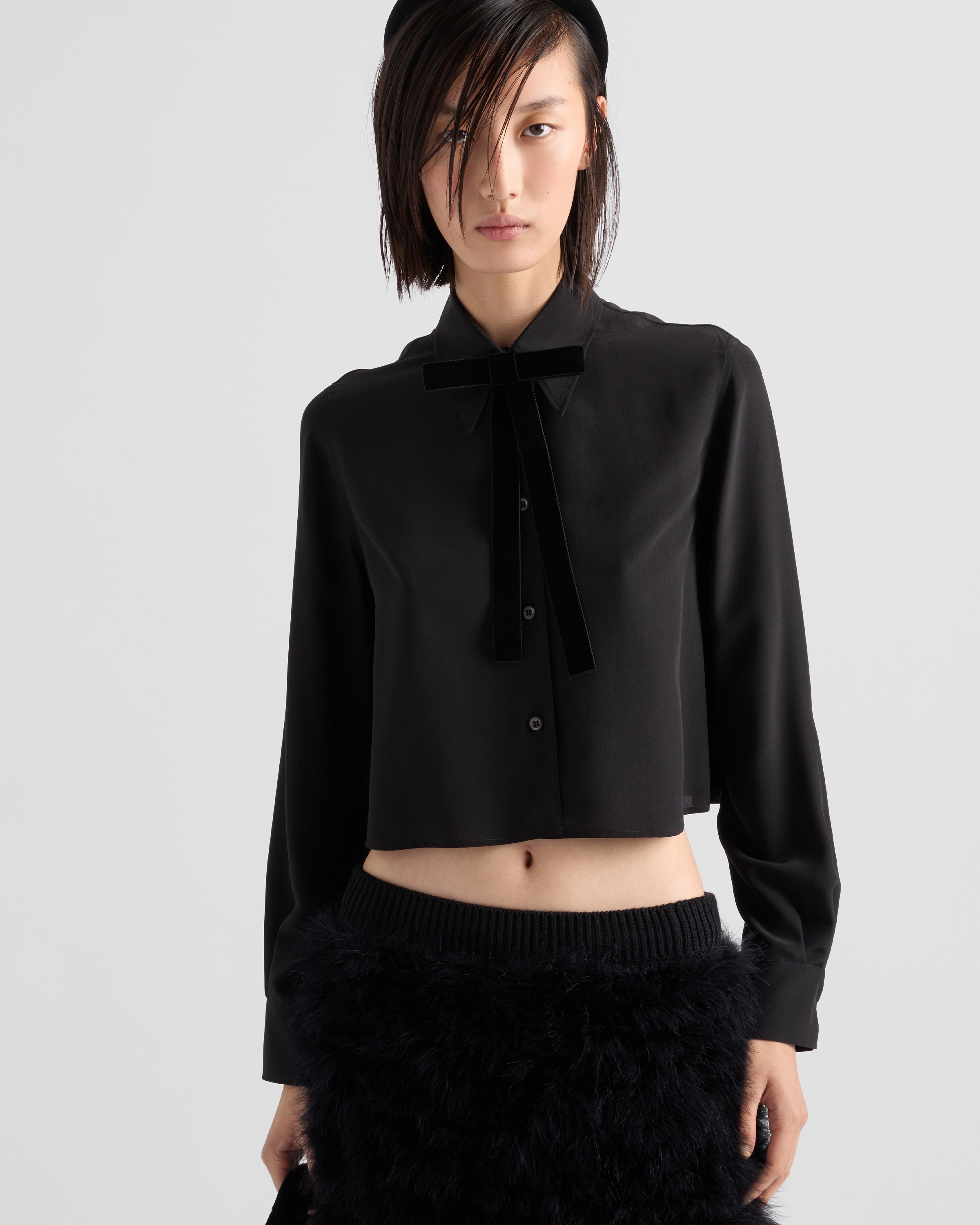 Crepe de chine shirt - 3