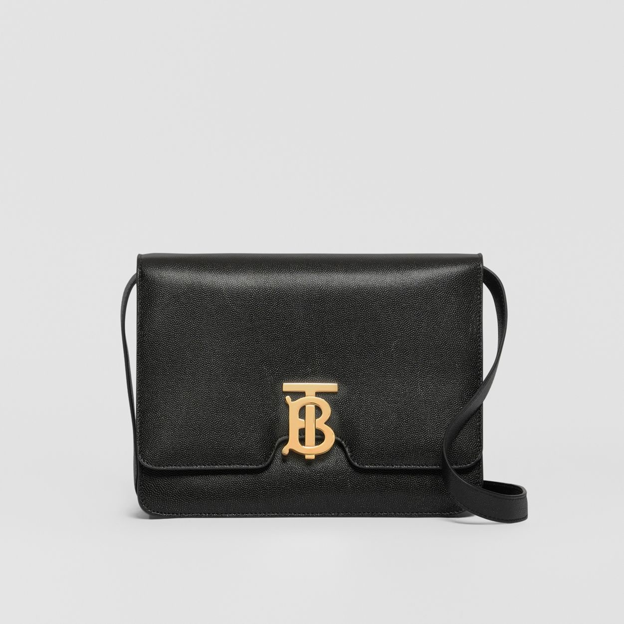 Medium Grainy Leather TB Bag - 1