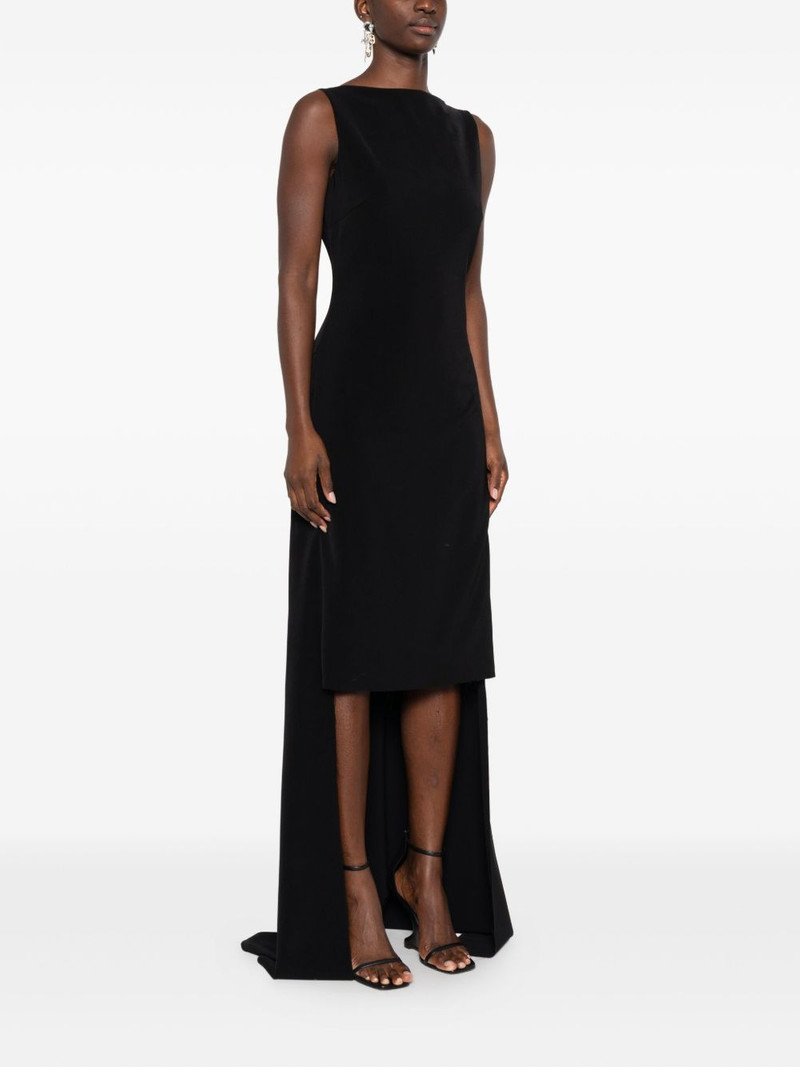sleeveless pleat-detail dress 3