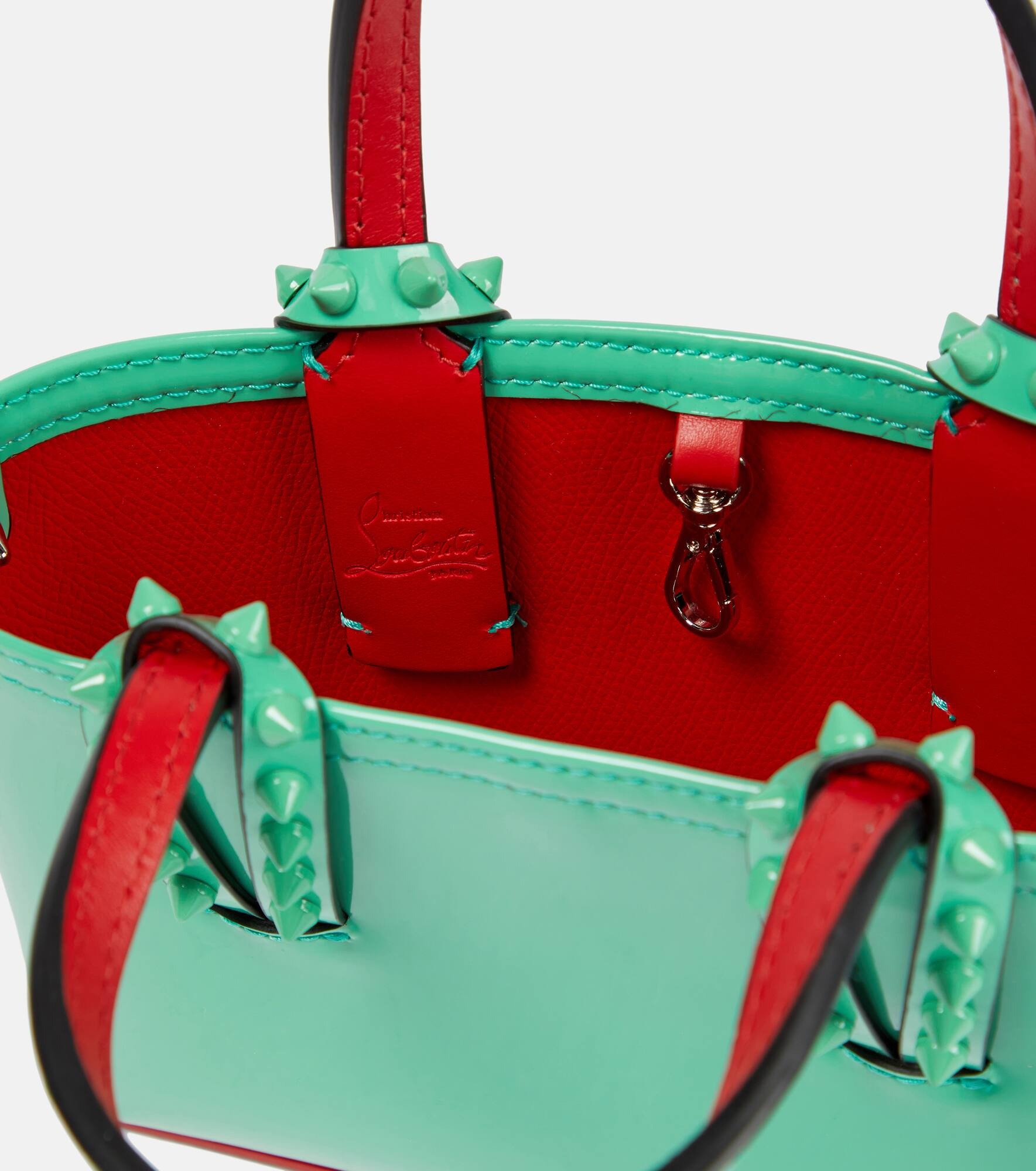 Cabata Nano patent leather tote bag - 3