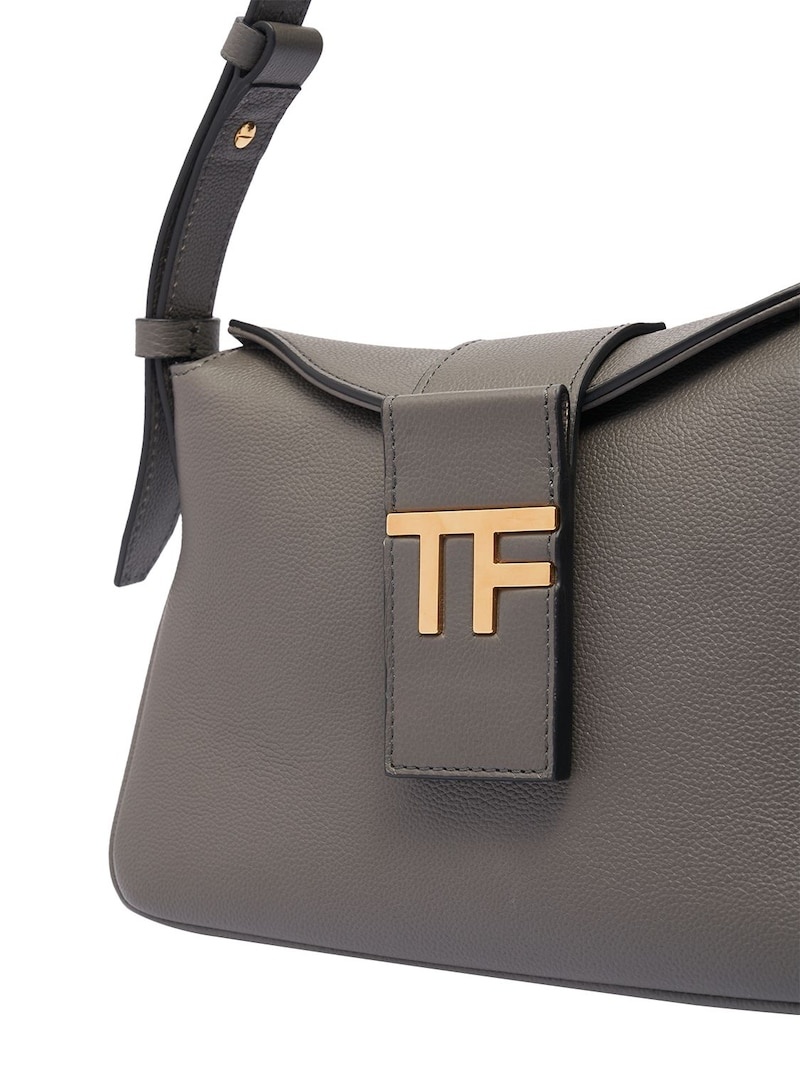 Mini TF grain leather shoulder bag - 3