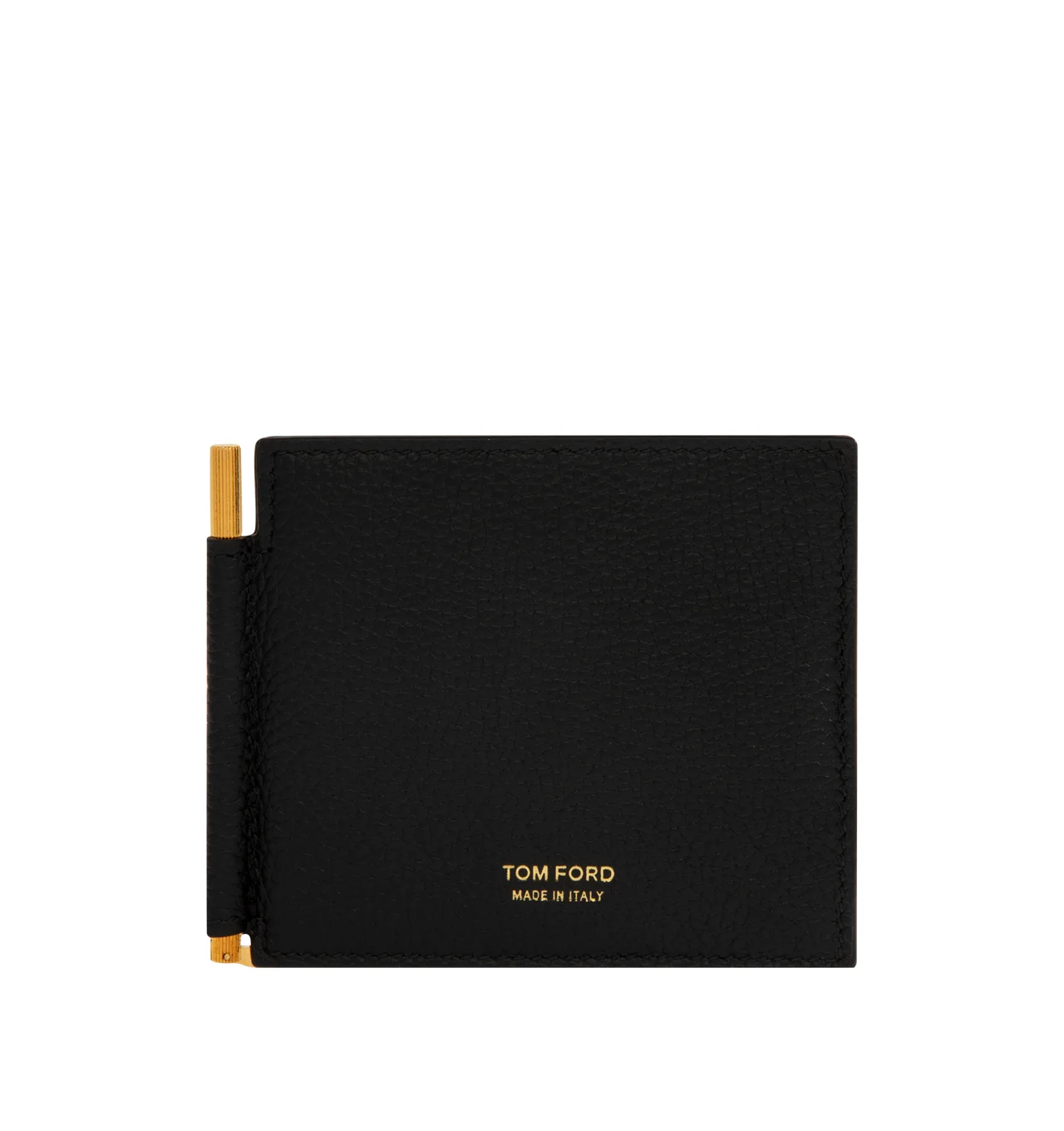 SOFT GRAIN LEATHER MONEY CLIP WALLET - 1