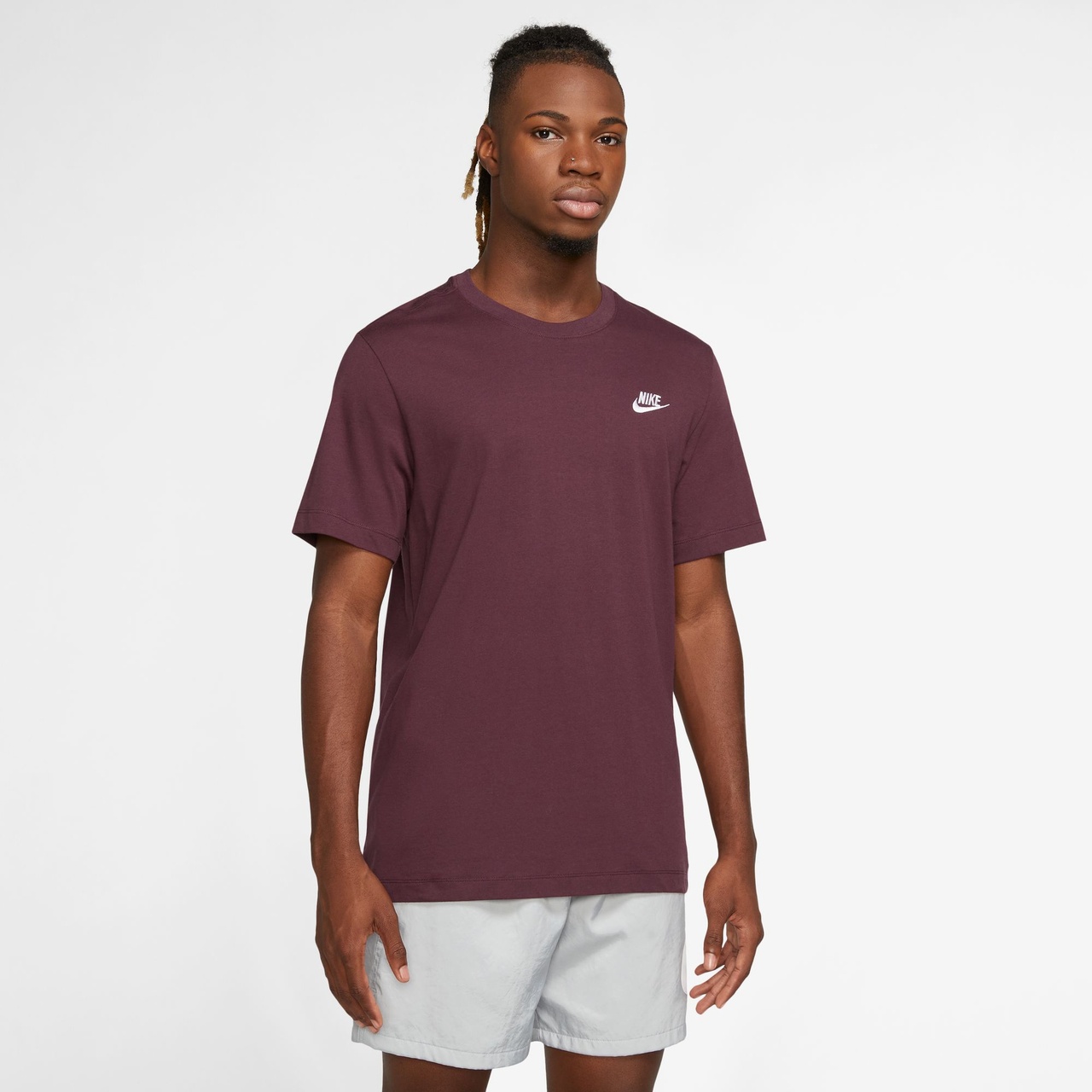 Nike Mens Nike NSW Club Short Sleeve T-Shirt - 1