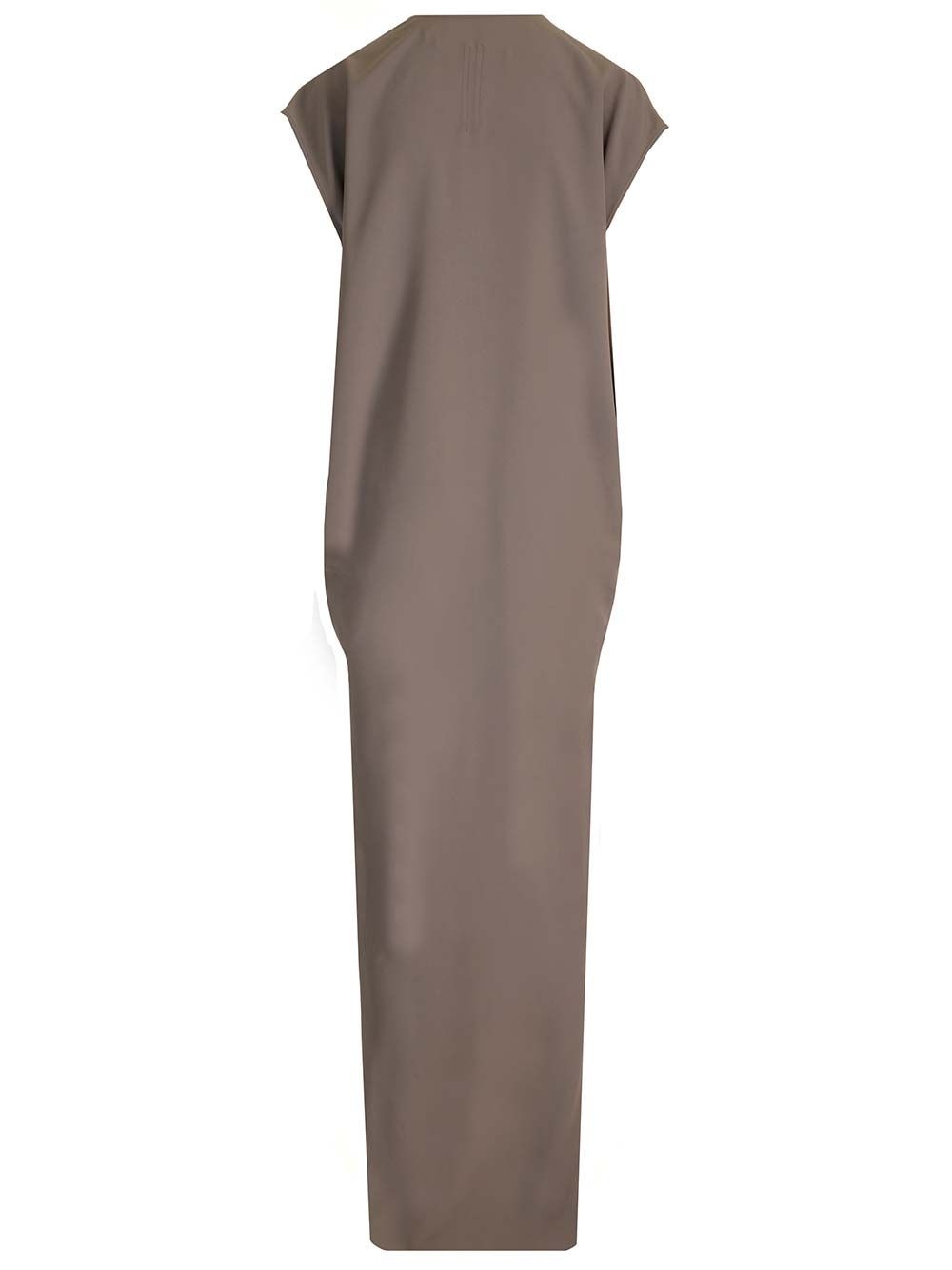 Silk Jersey Long Dress Dresses Grey - 2