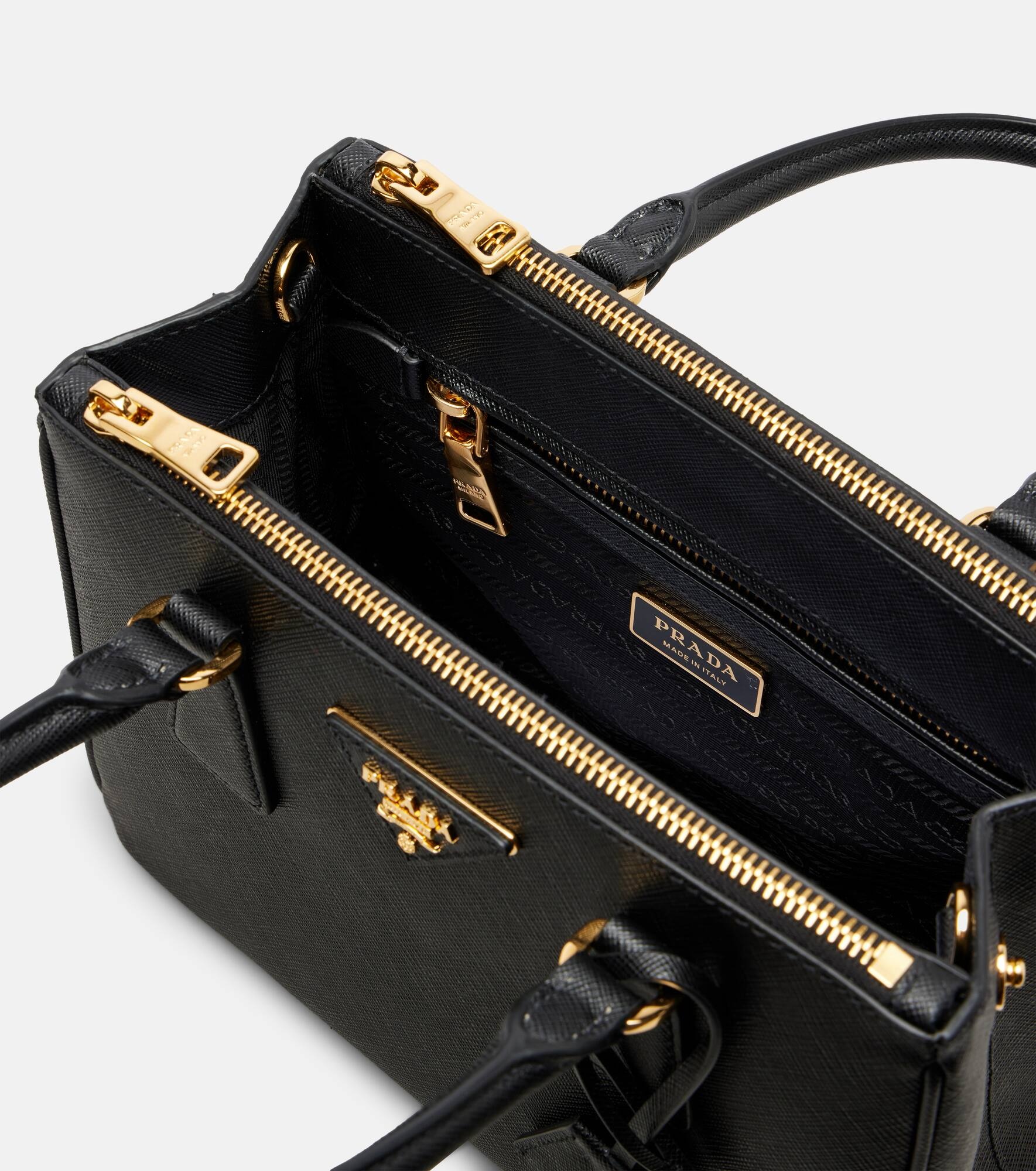 Galleria Saffiano Small leather tote bag - 3
