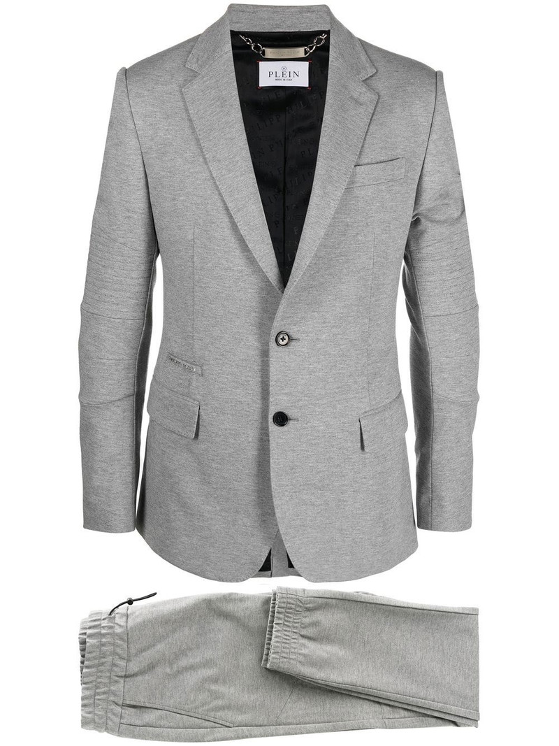 cuffed single-breasted suit 1