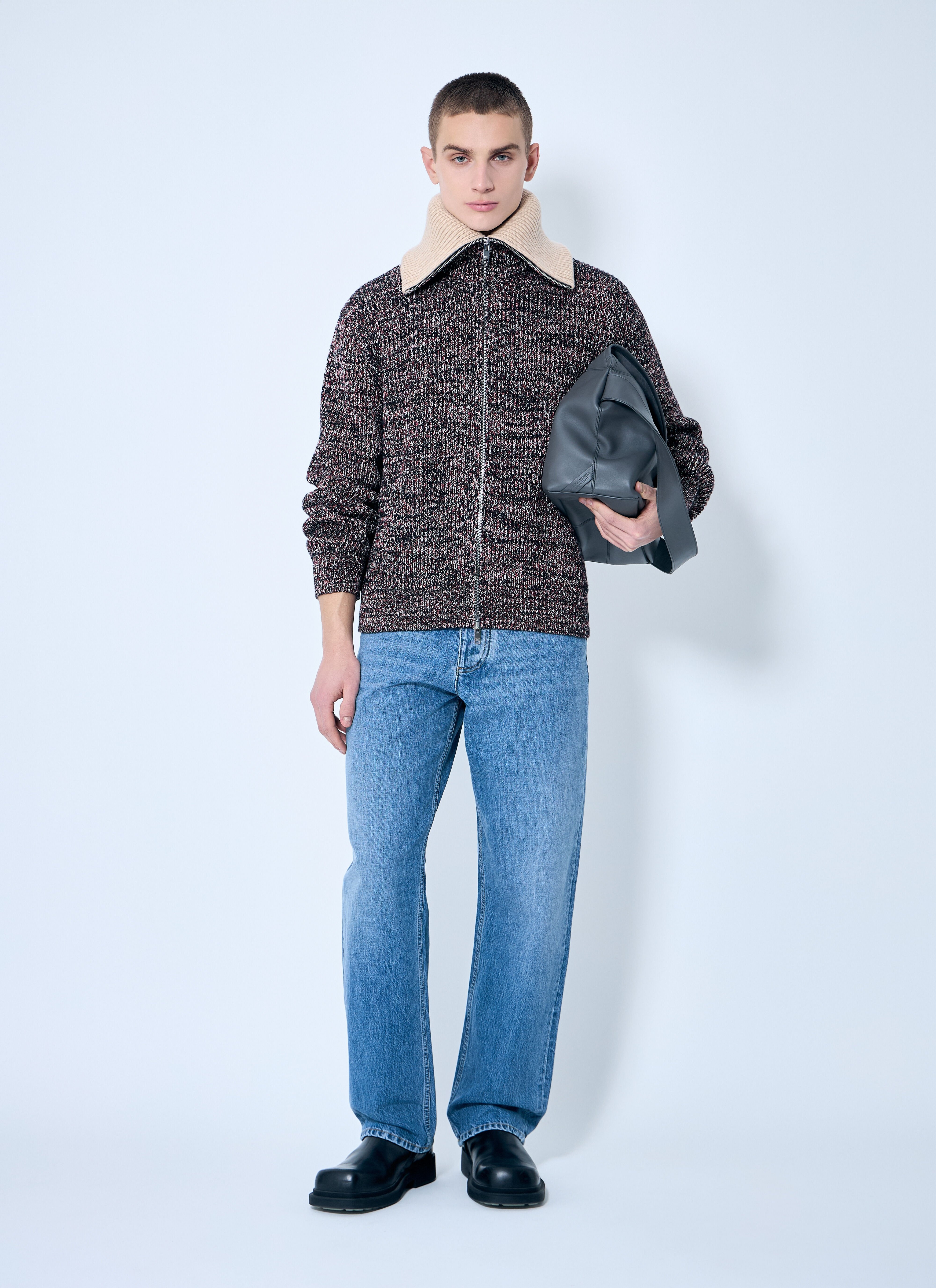 Cotton-And-Wool Cardigan - 2