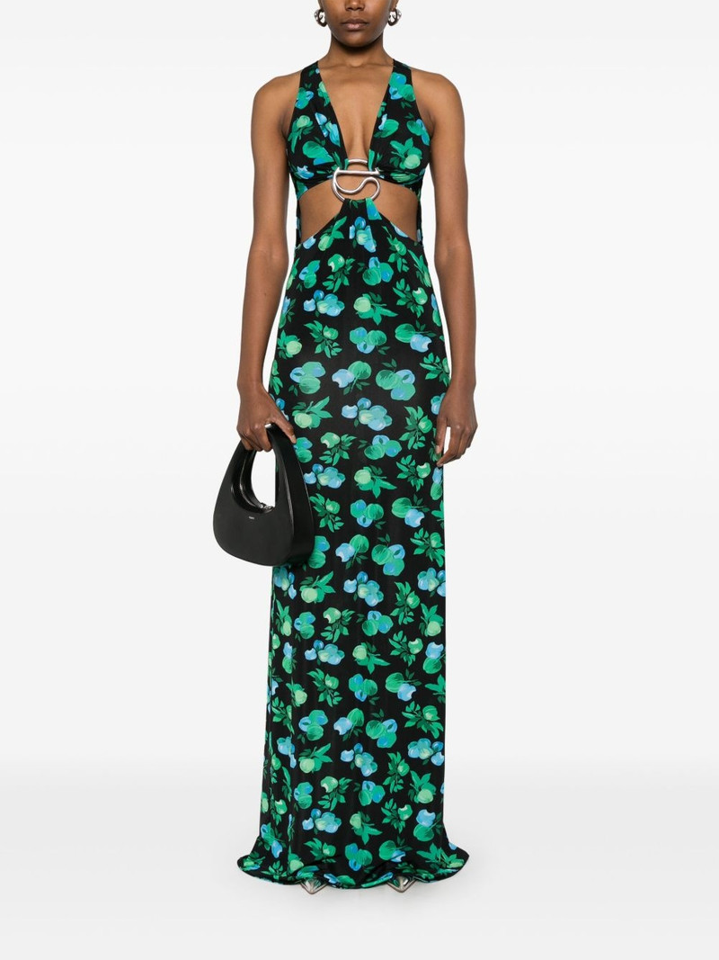 COPERNI C-logo printed maxi dress outlook