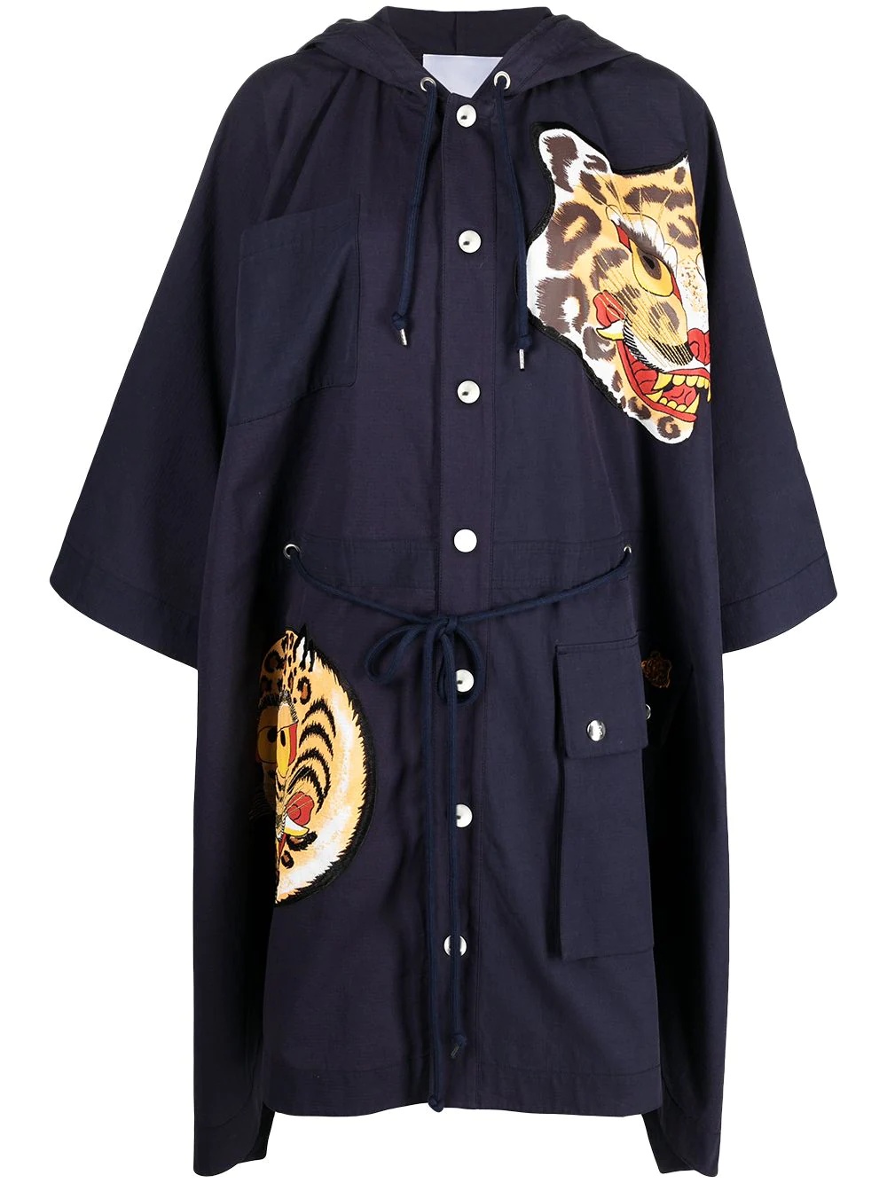 x Kansai Yamamoto tiger cape coat - 1