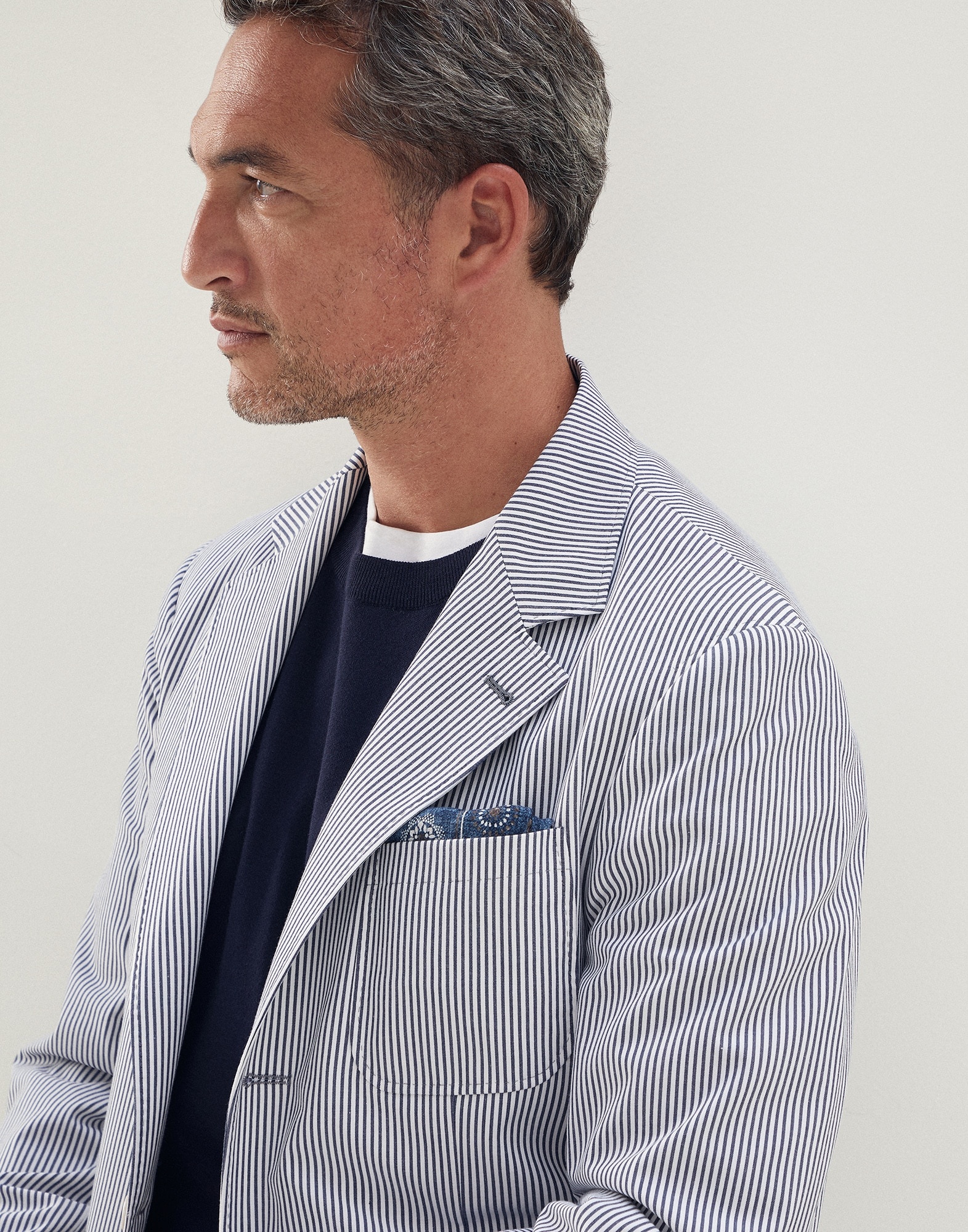 Double face silk pocket square - 3