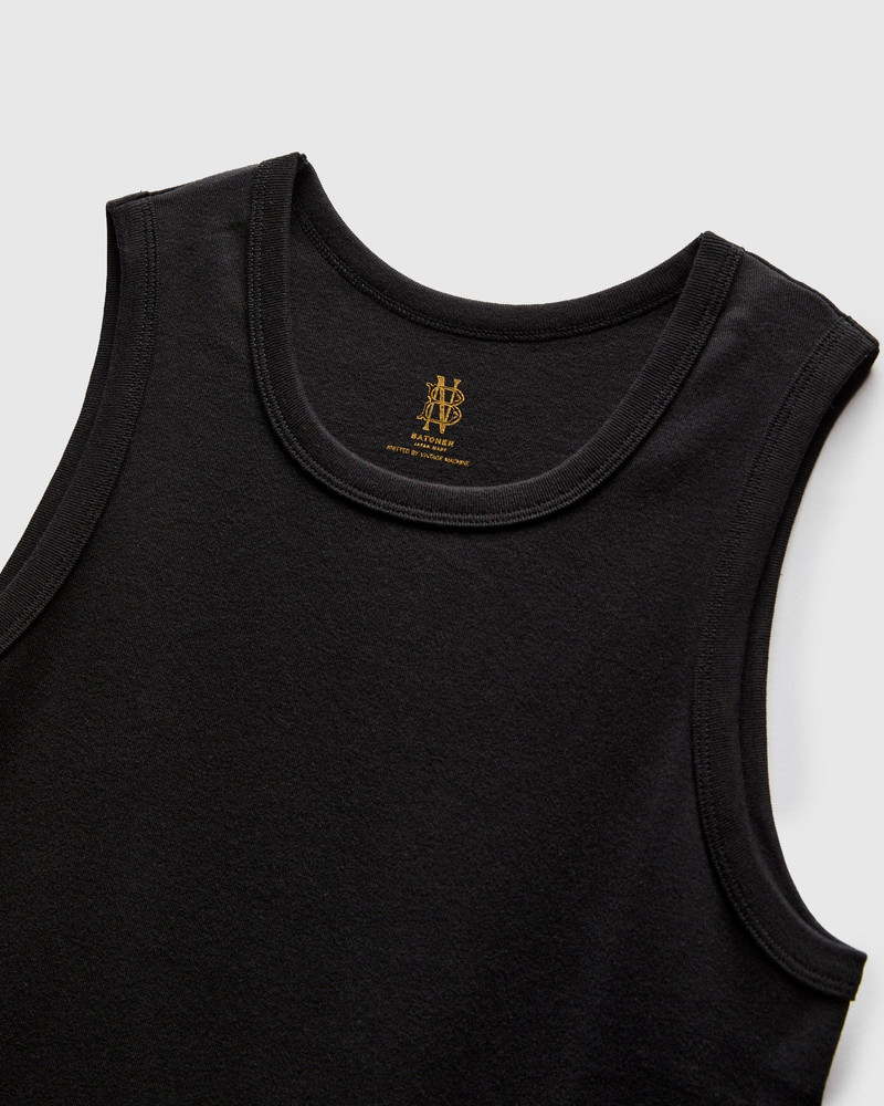 Seamless Inner Tank Top in Black 4