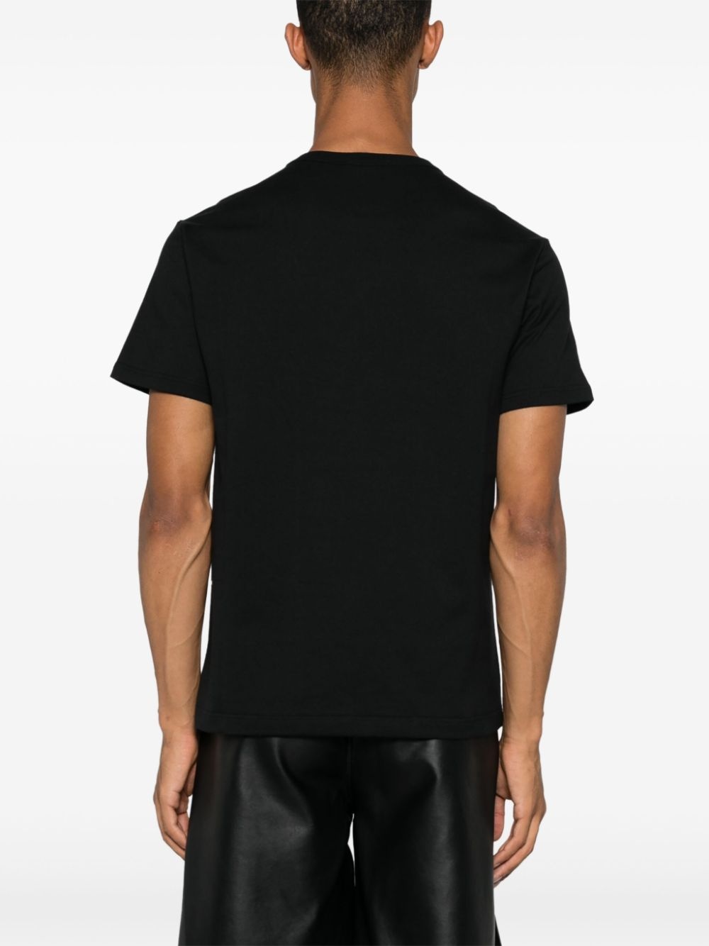 faded-logo cotton t-shirt - 4