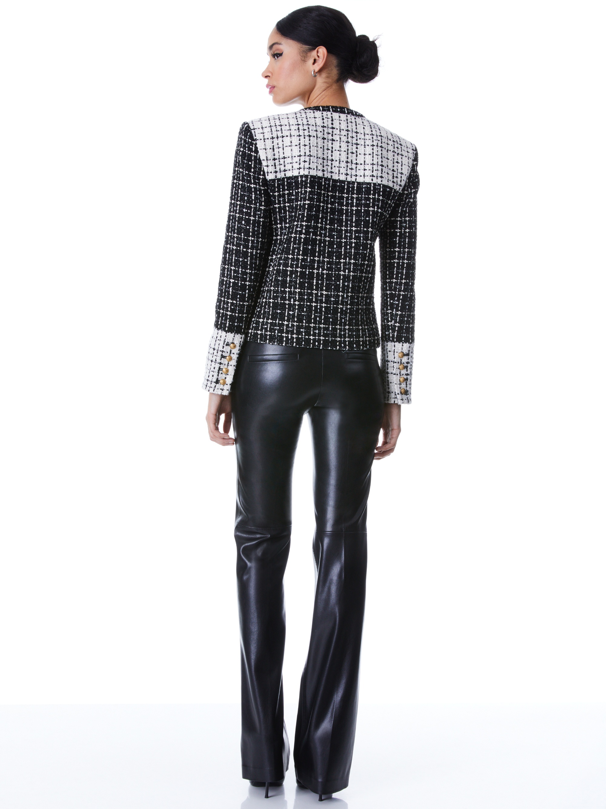 JAYDN COMBINATION TWEED JACKET - 3