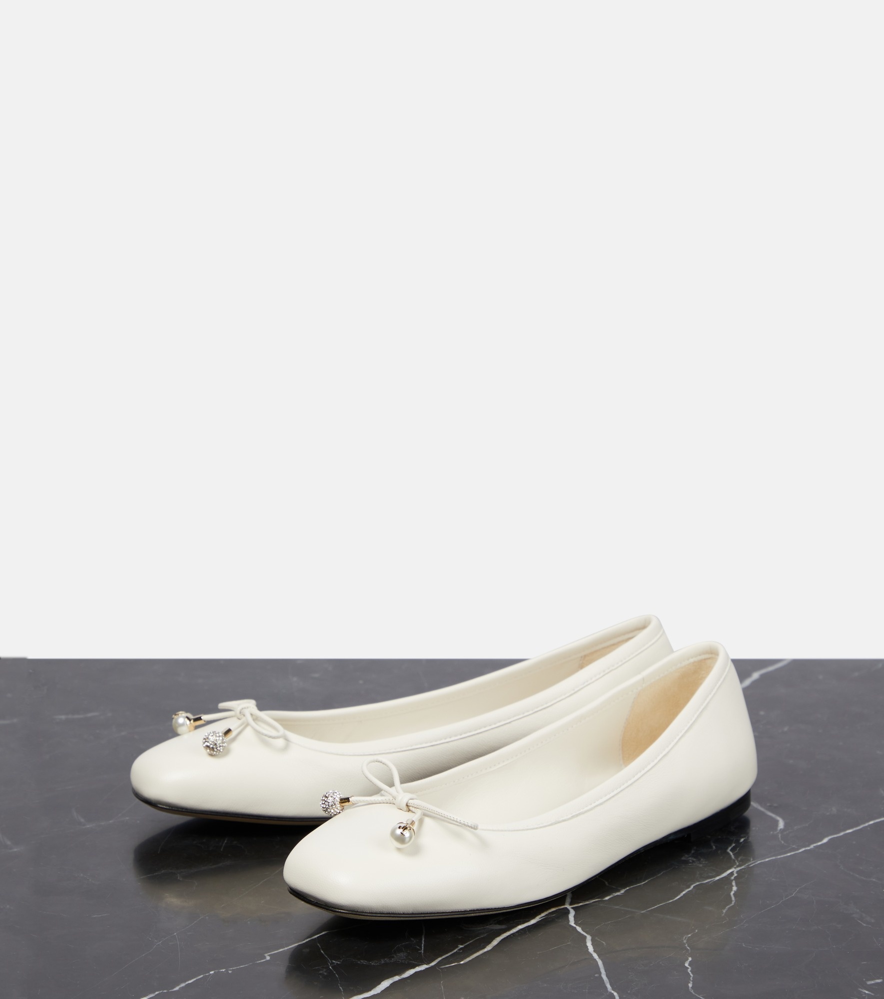 Elme leather ballet flats - 5