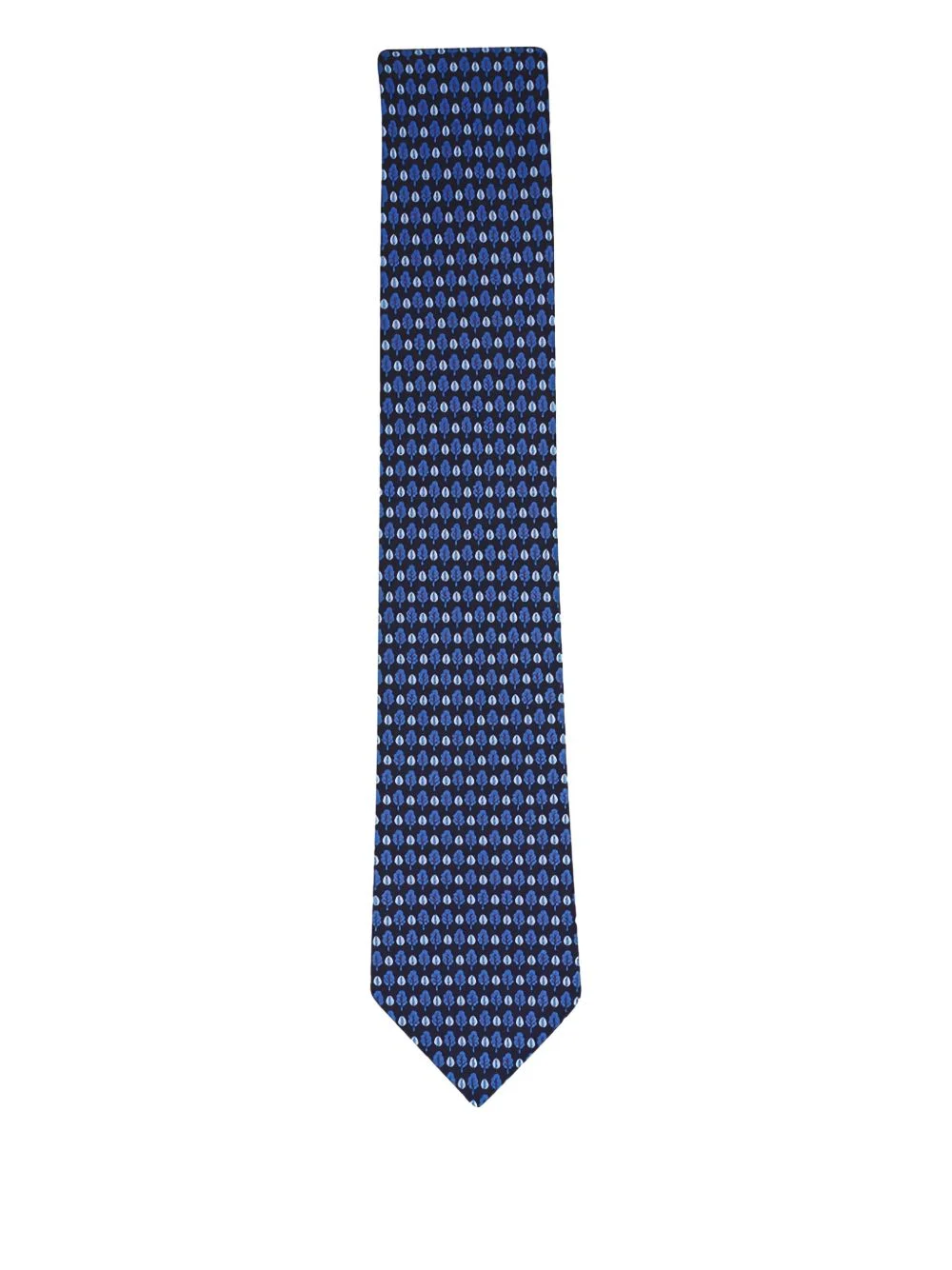 leaf print tie - 1