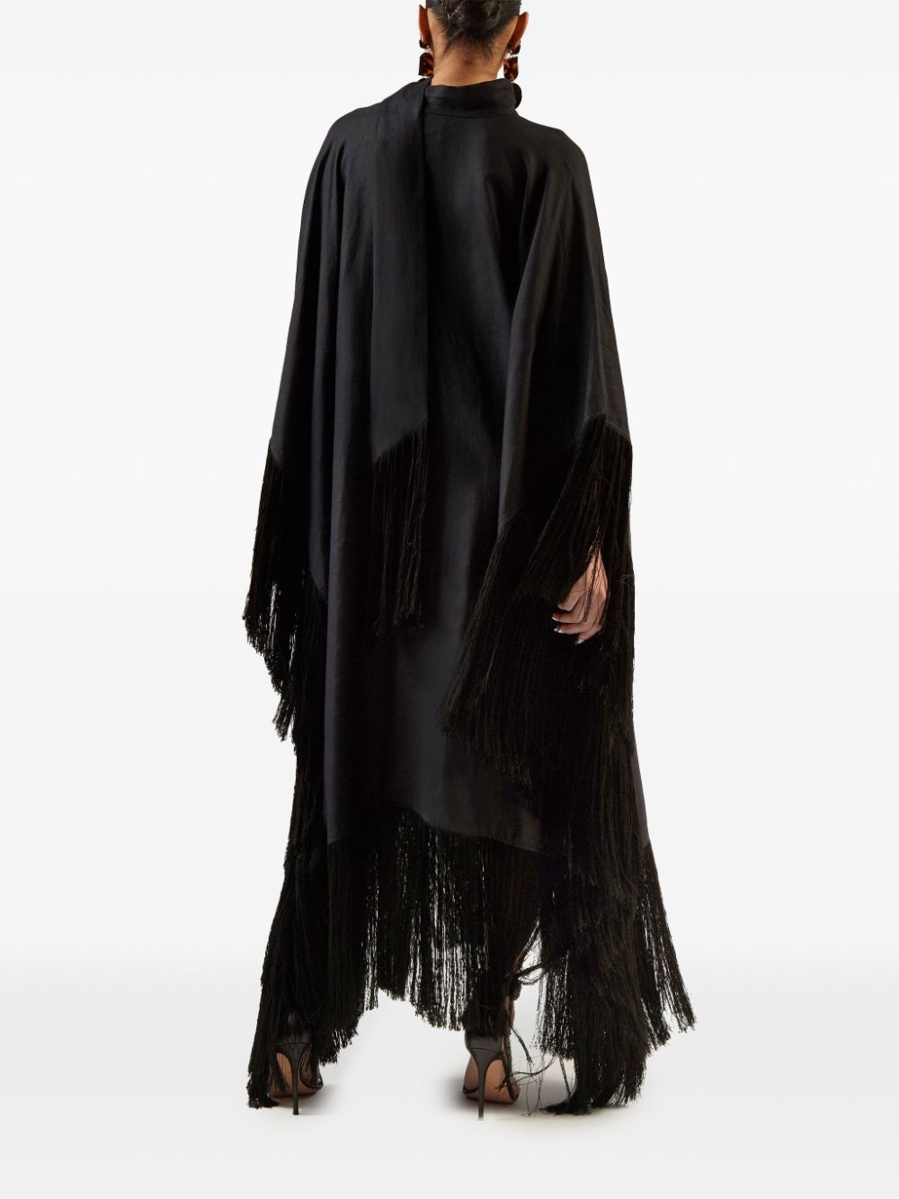 Iguazu fringed kaftan dress - 3