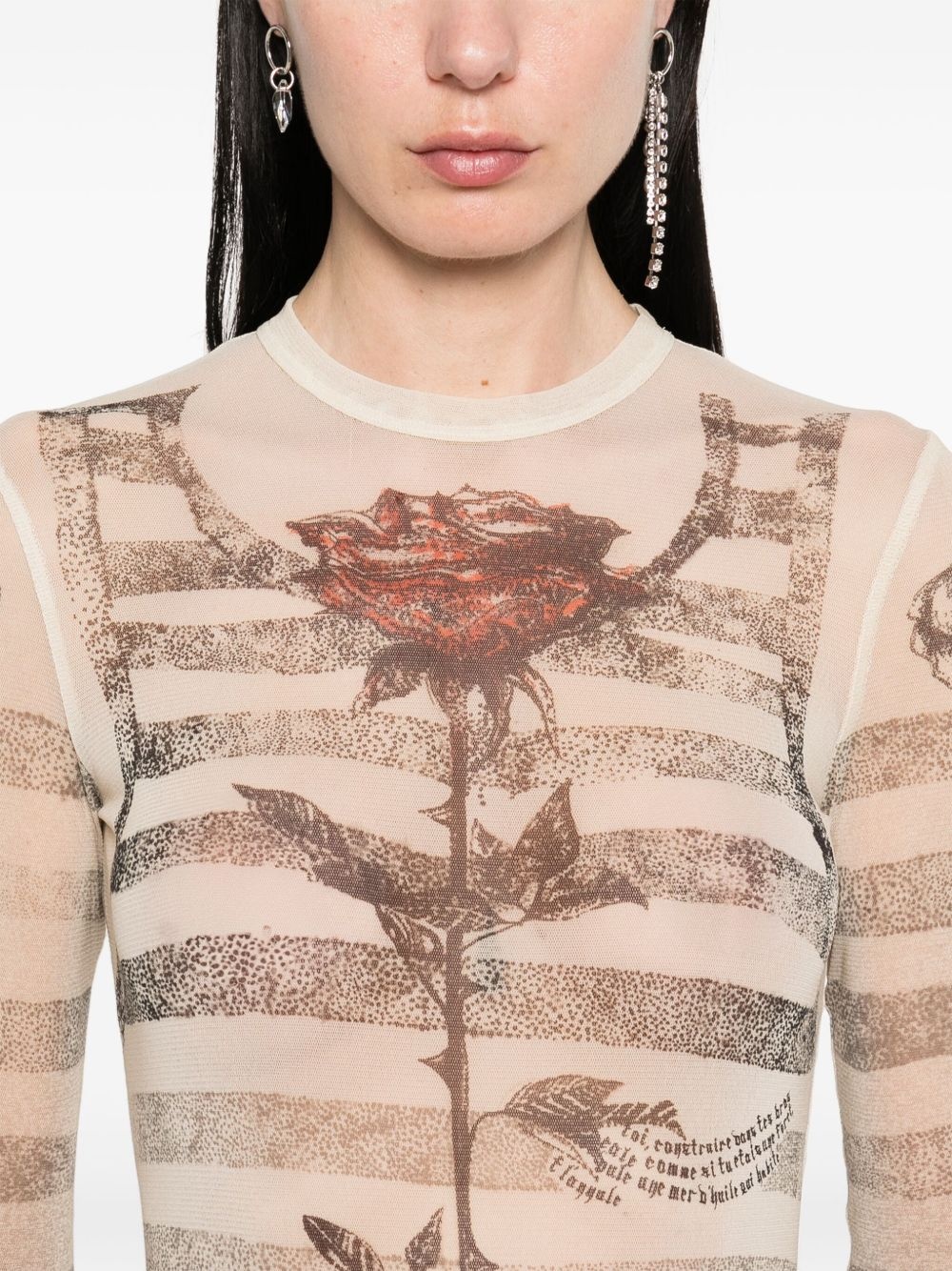 Tattoo Marinière maxi dress - 5