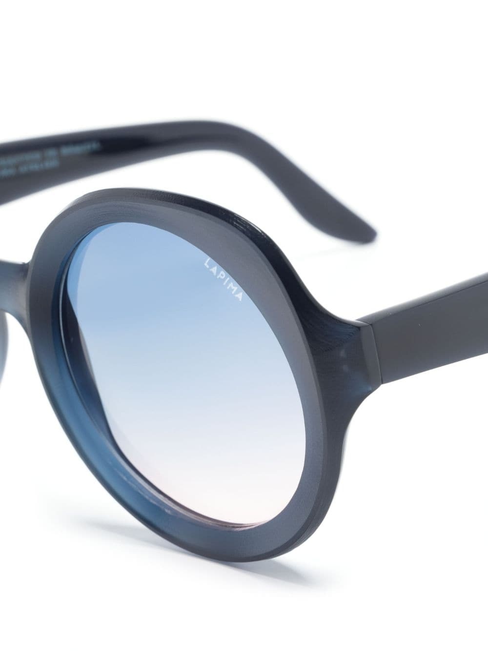Carlota Natural round-frame sunglasses - 3